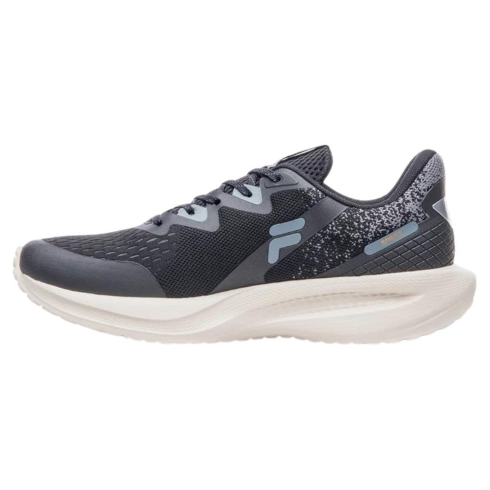 Vista 3 Tênis Fila Spritz Masculino grafite/dourado preto Fila preto