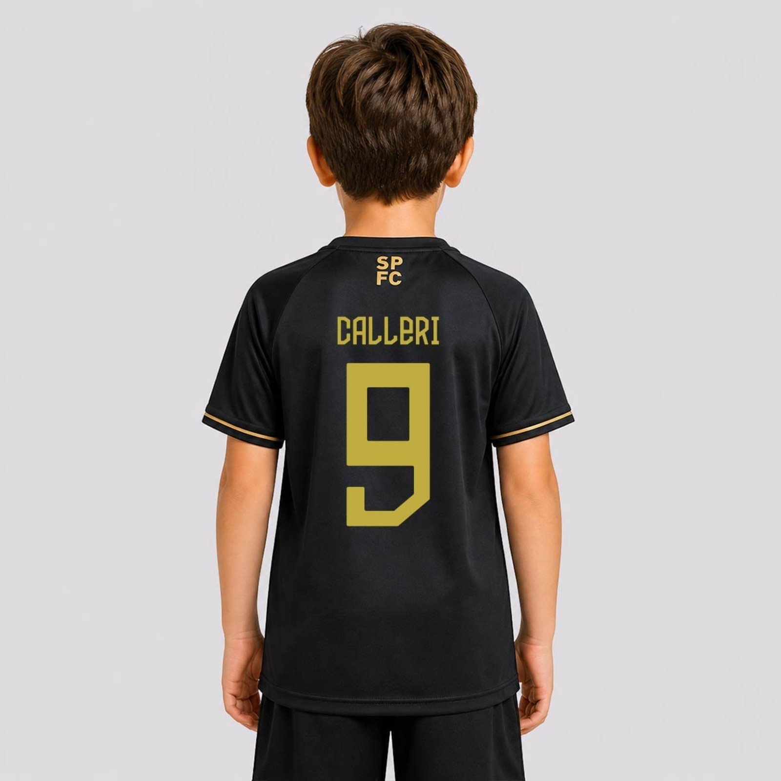 Camisa São Paulo Frequência Preta 9 Calleri