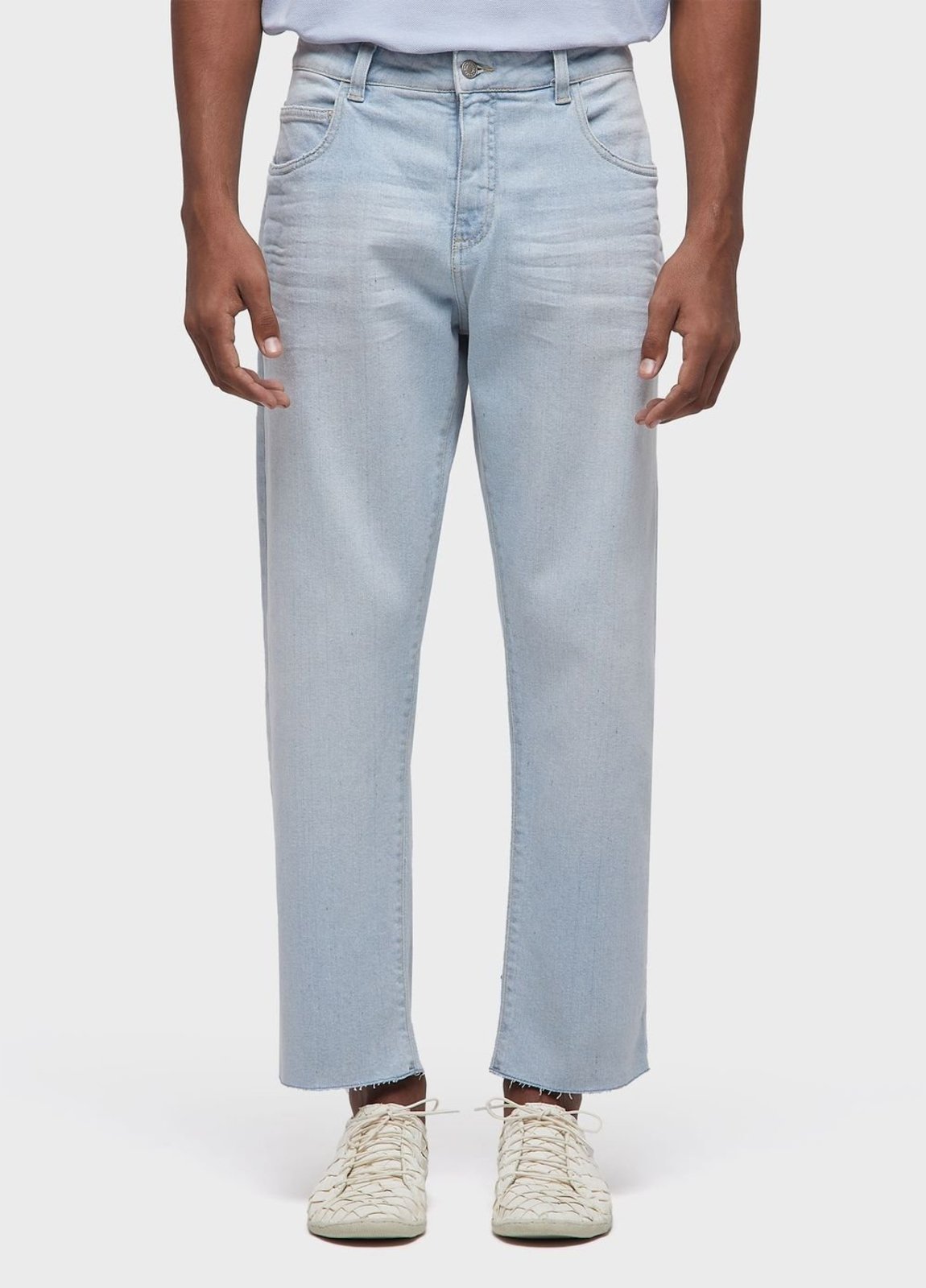 Calça jeans leblon cut recycled OSKLEN