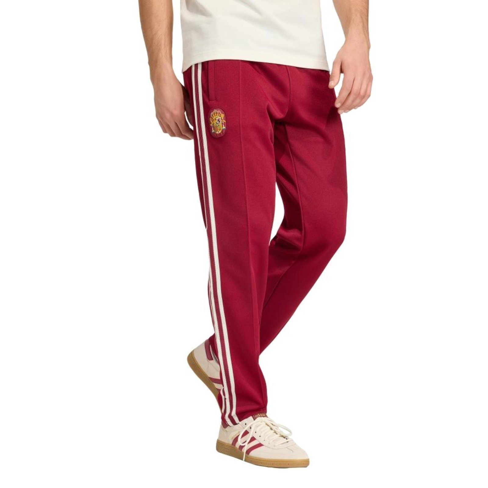 Calça esportiva Espanha Originals adidas Performance Vinho