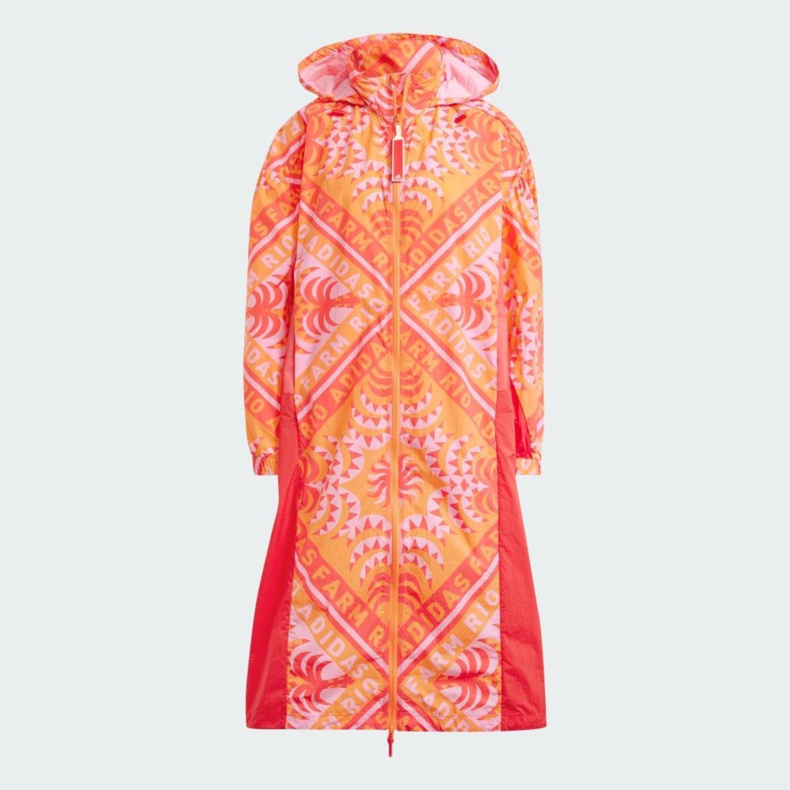 Vista 3 Jaqueta adidas x FARM Rio MYSHELTER adidas Sportswear rosa adidas Sportswear rosa