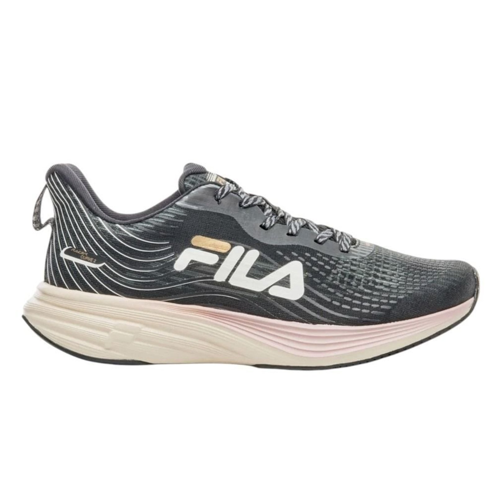 Tênis Fila Racer Curve 2 Feminino - Preto - Fila