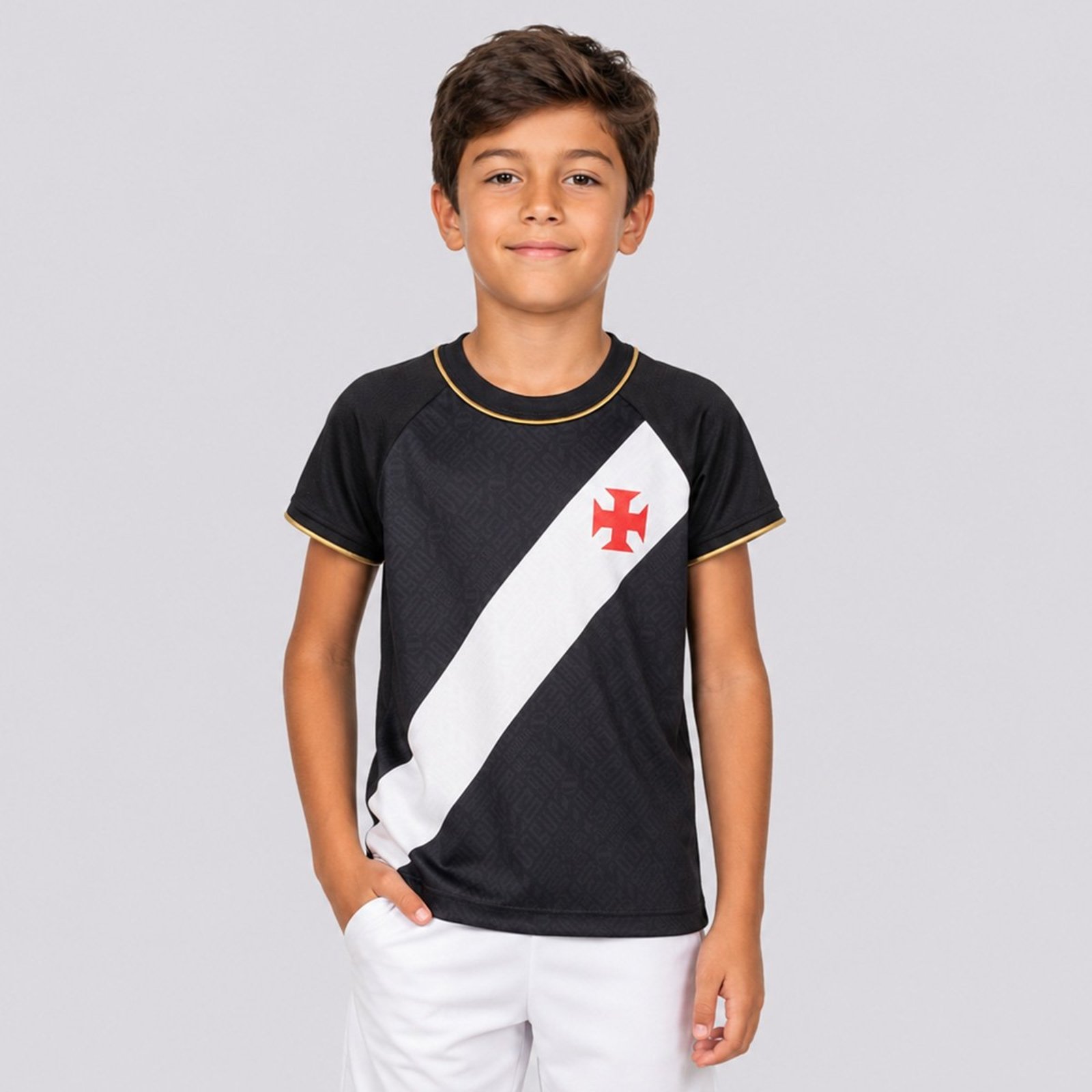 Camisa Vasco Fluidez Preta