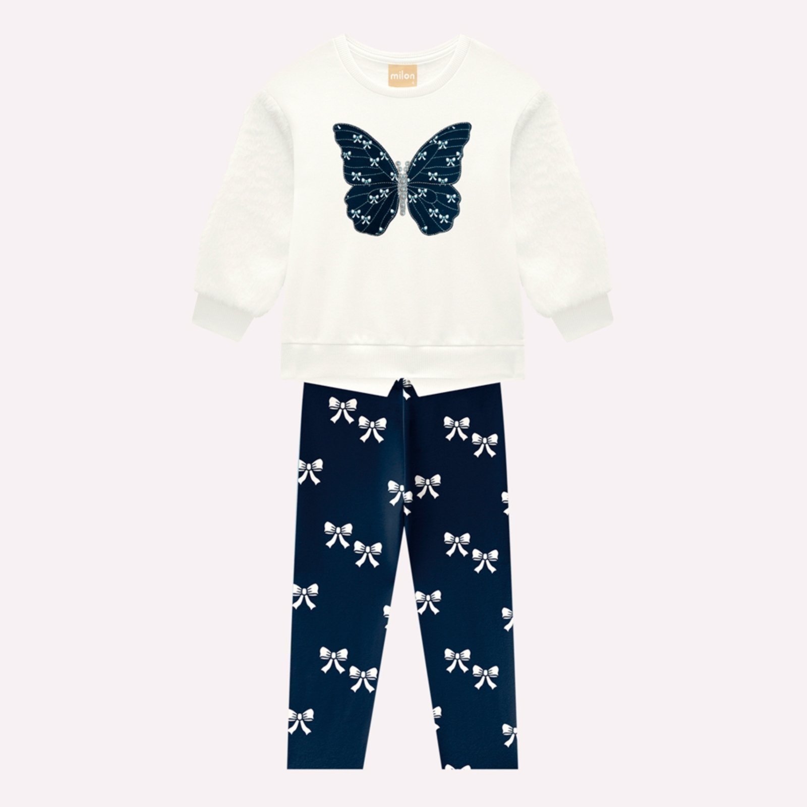 Infantil - Conjunto Menina Borboleta Milon
