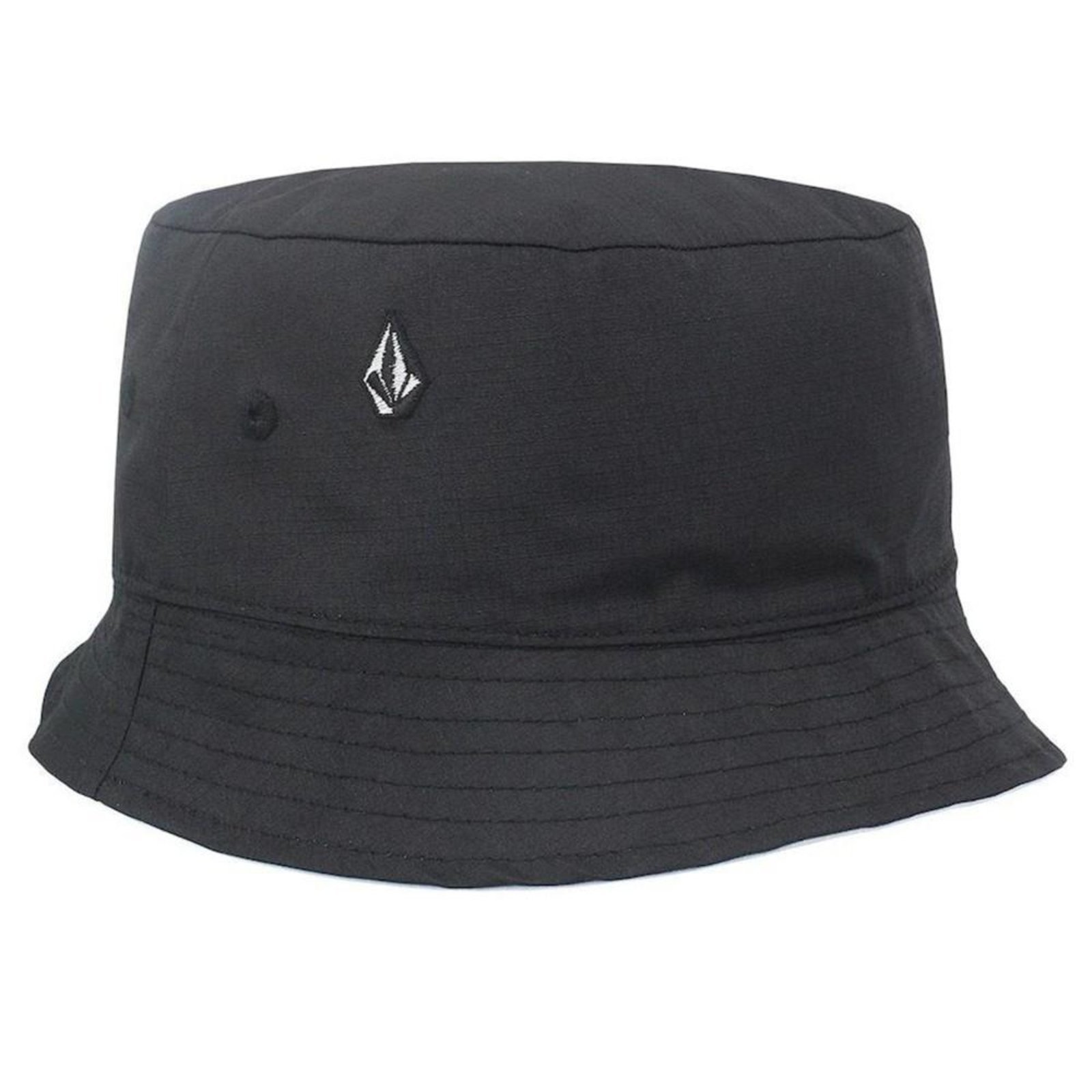 Chapéu Volcom Full Stone Bucket Black Preto