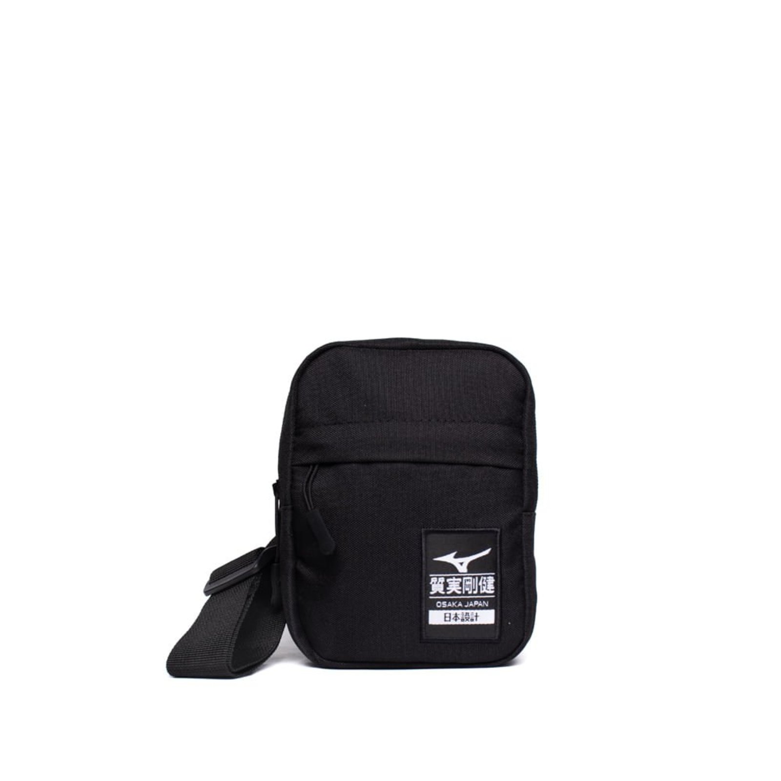Vista 2 Bolsa Unissex Mizuno Street Shoulder Bag Transversal Mizuno preto