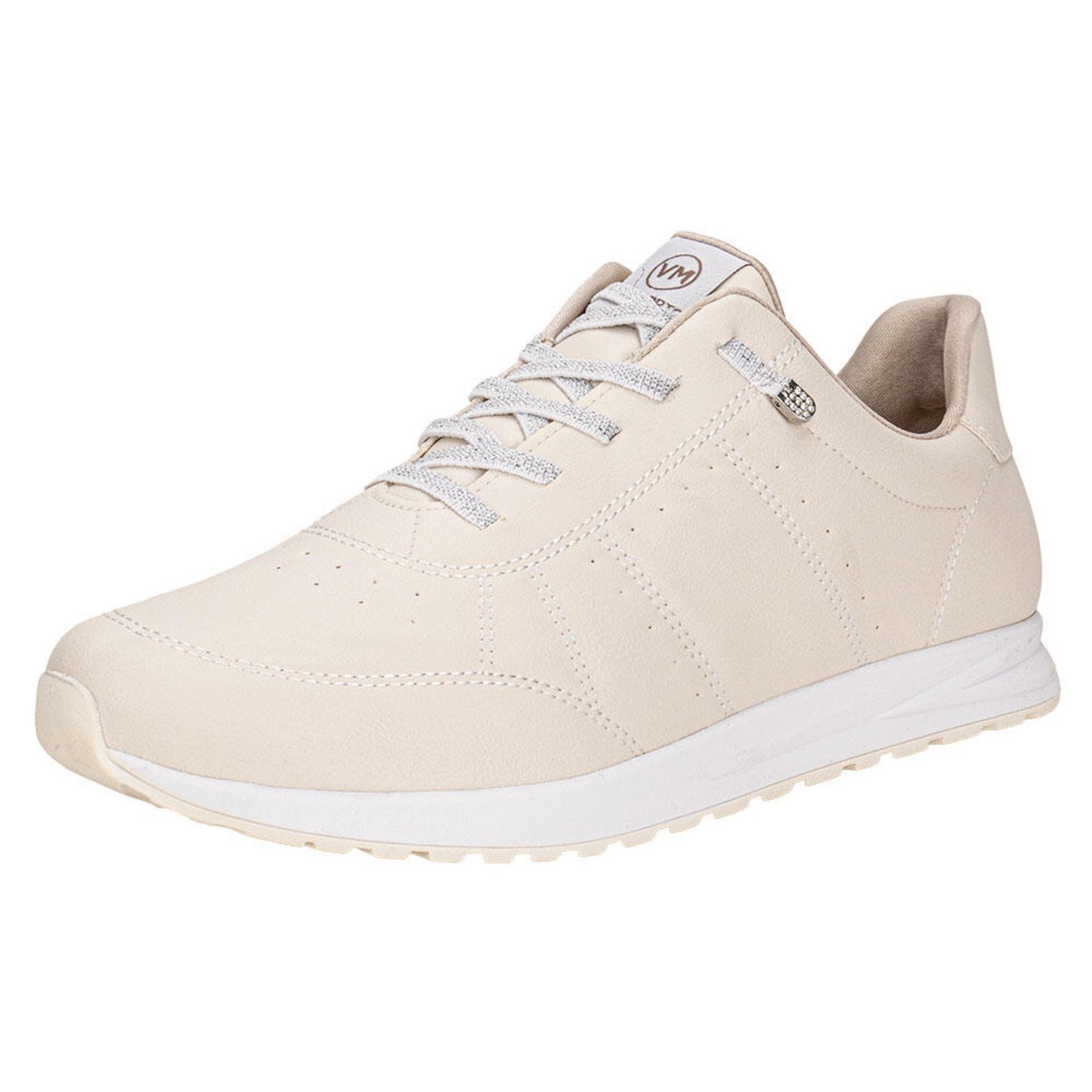 Tênis Feminino Casual Via Marte 012012 A5832012 Bege