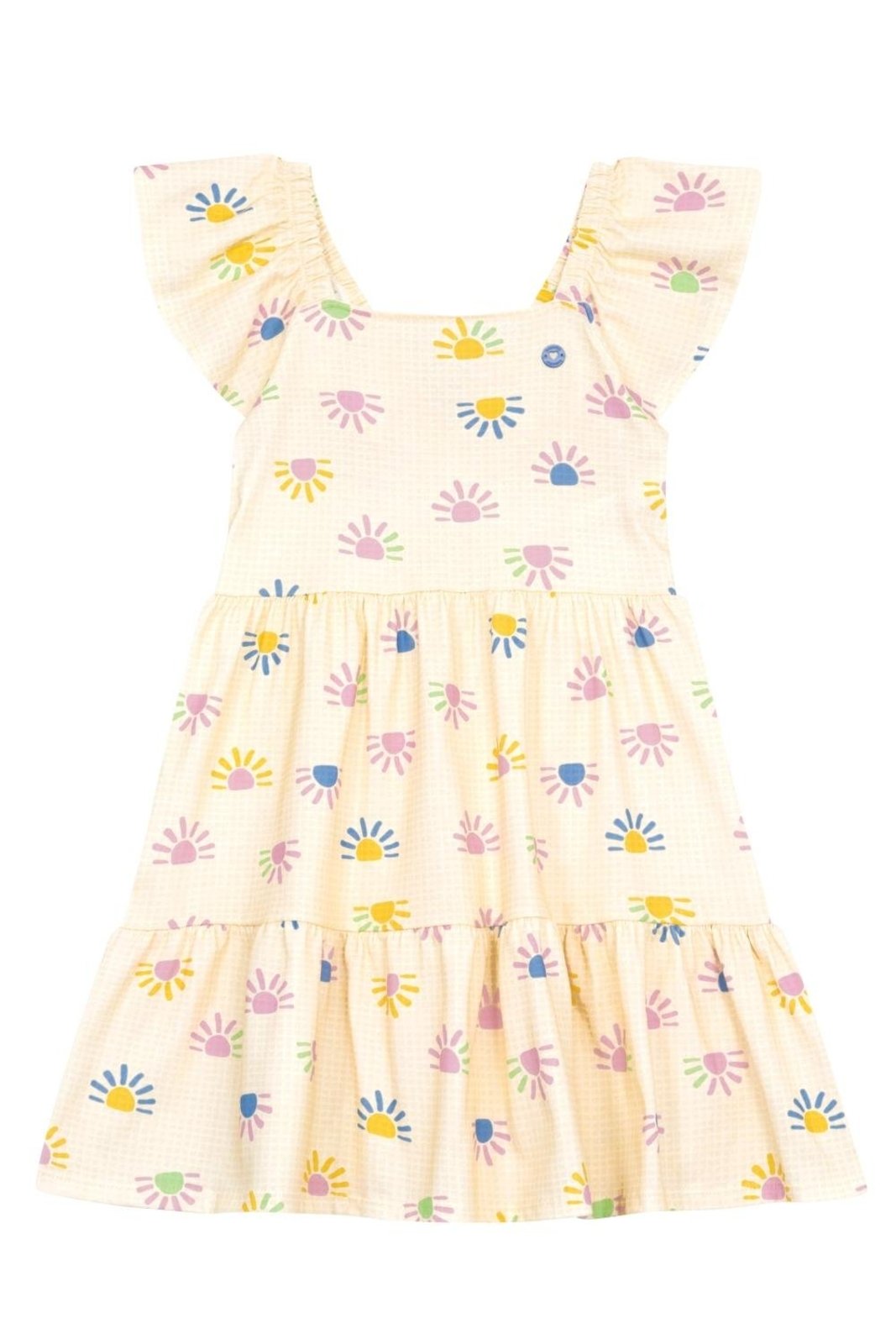 Infantil - Vestido menina em meia malha Brandili