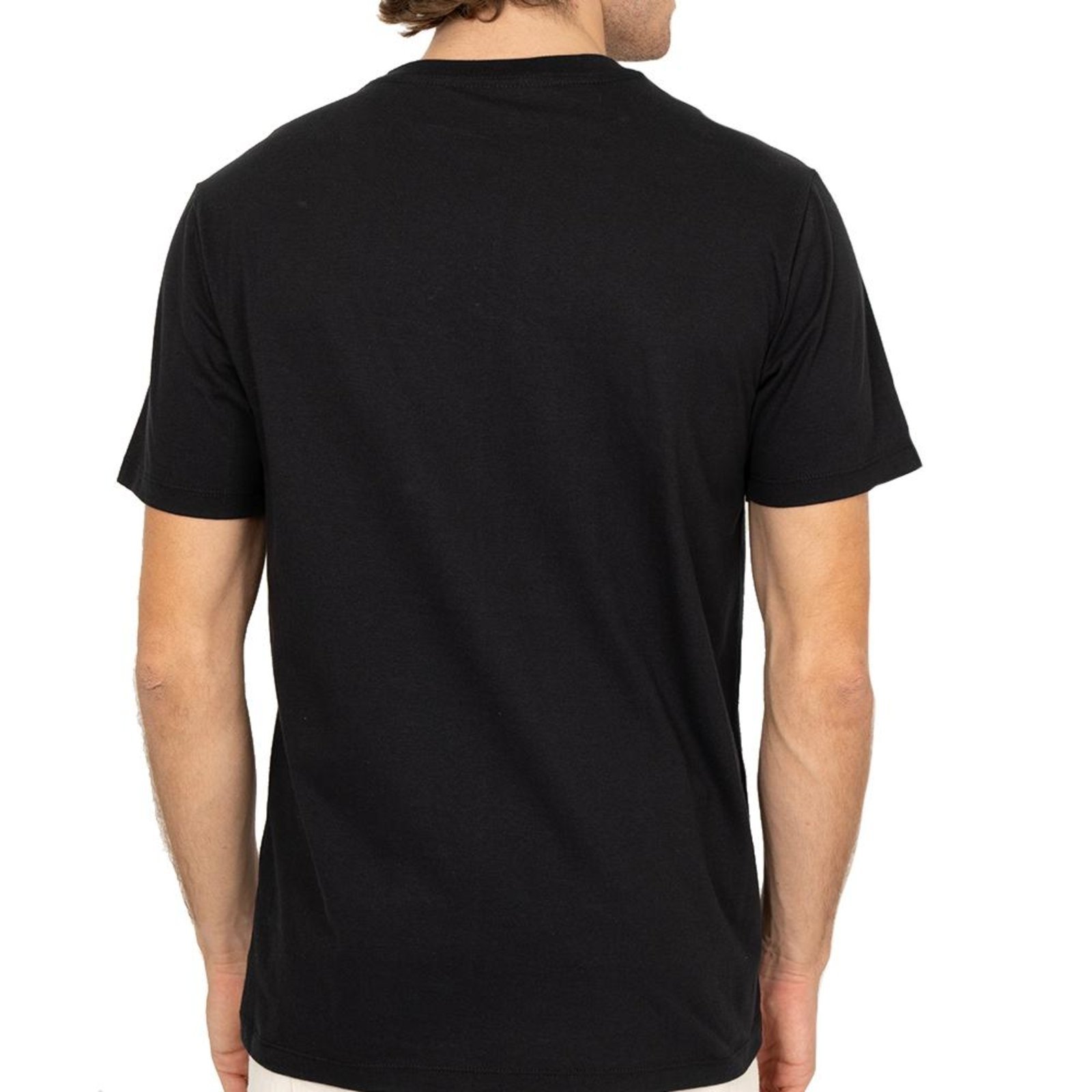 Camiseta Quiksilver Emb Quik Outdoor SM26 Masculina Preto