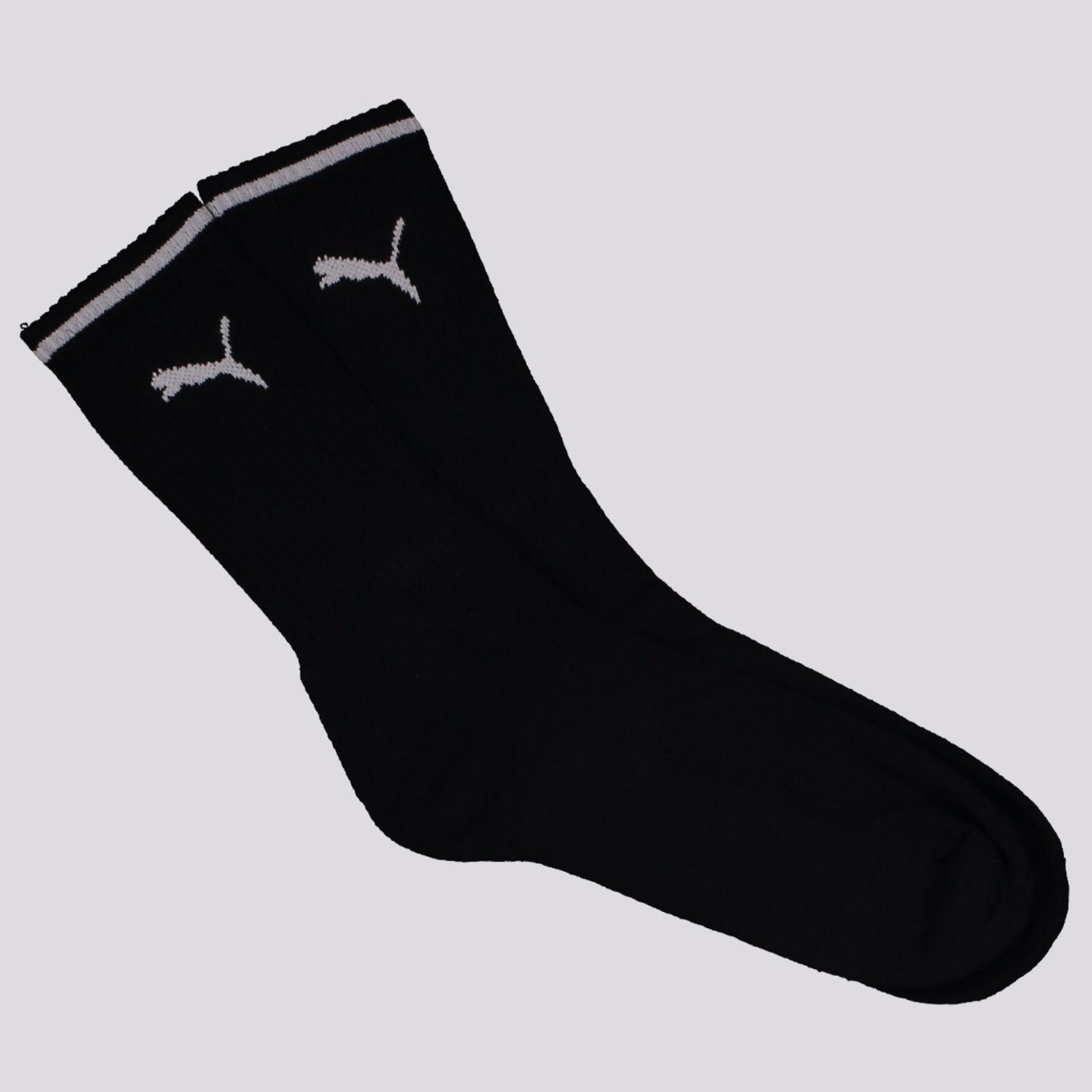 Vista 2 Meia Puma Cano Longo Preta preto Puma preto