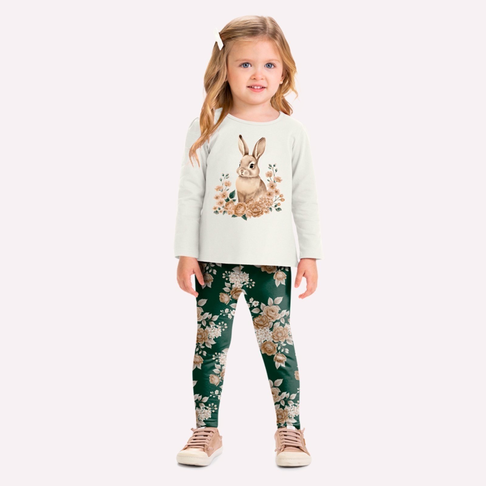 Infantil - Conjunto Menina Coelhinho Milon