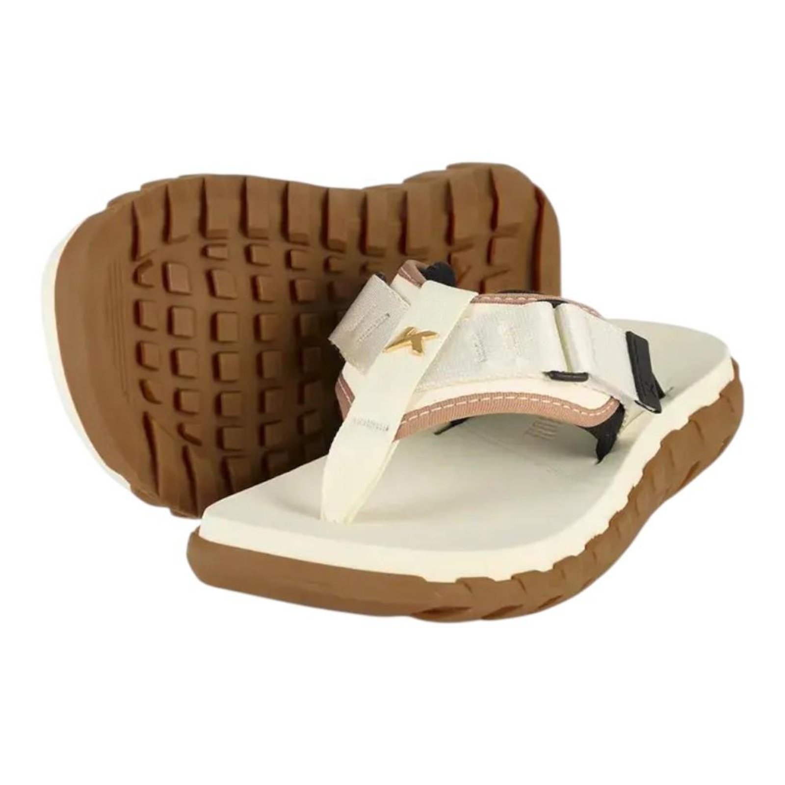 Chinelo Kenner Collab L7 Plus Megah Masculino Off White Off-white