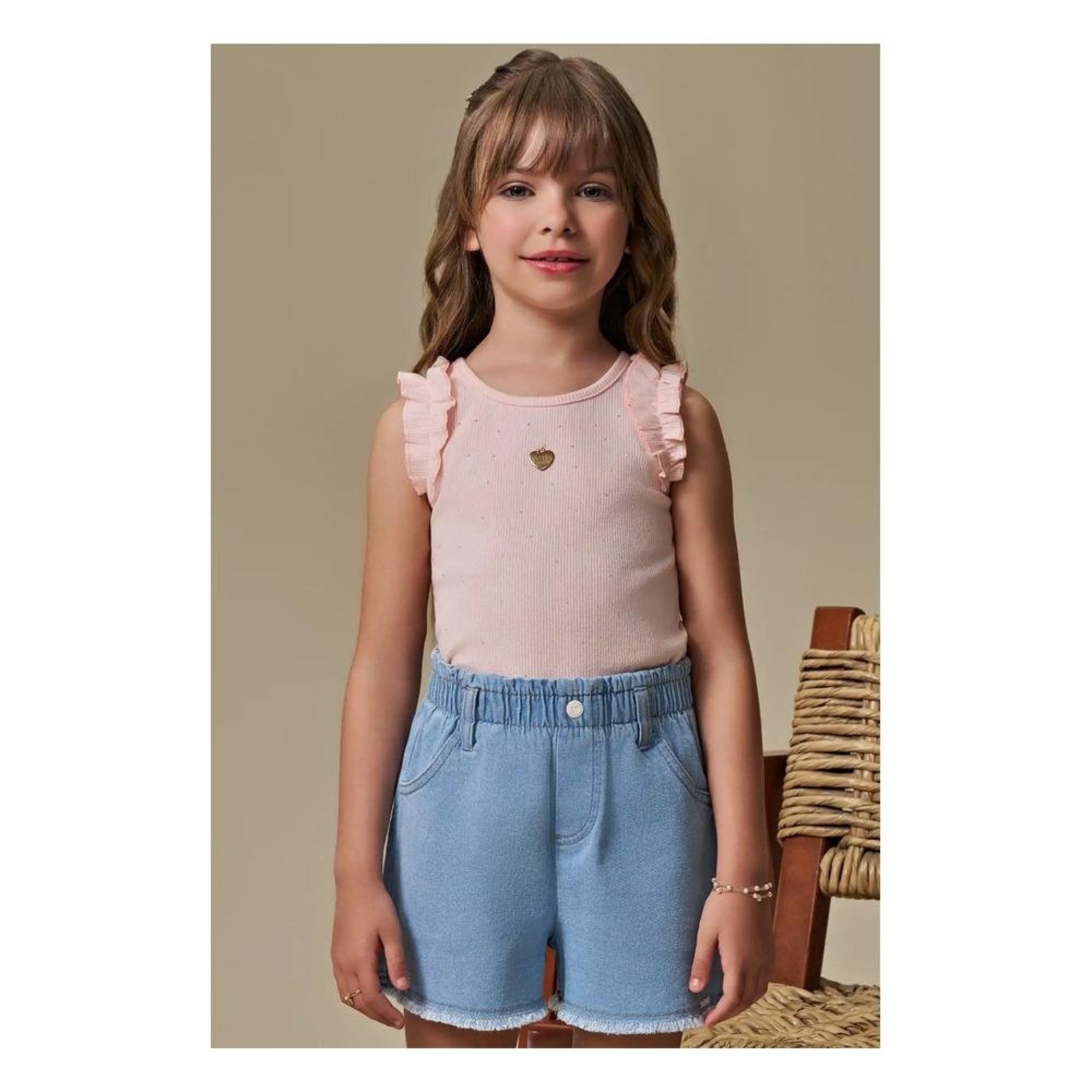 Infantil - Regata Menina Rosa Infanti 10 Rosa