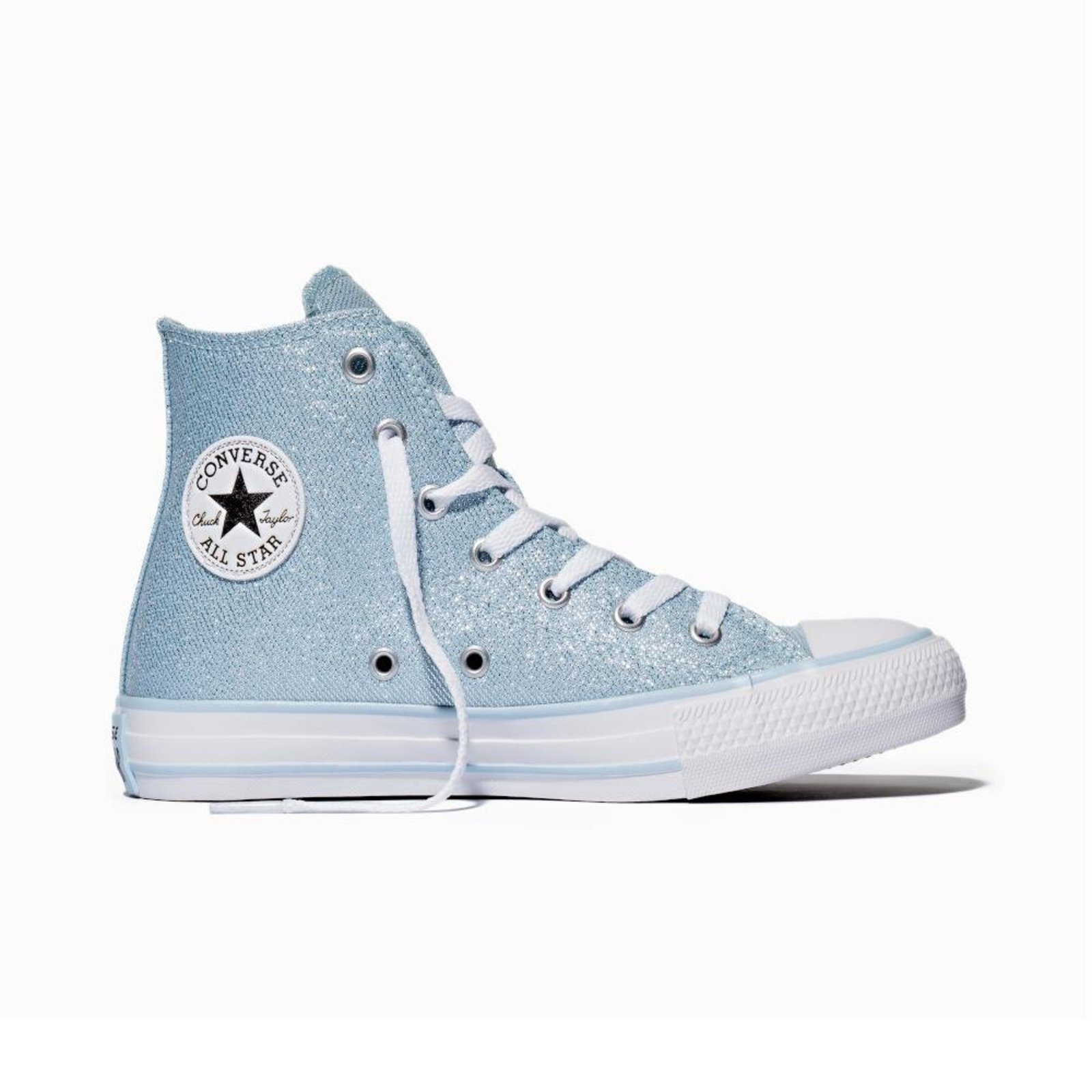 Infantil - Tênis Chuck Taylor All Star Shine Cano Alto Azul