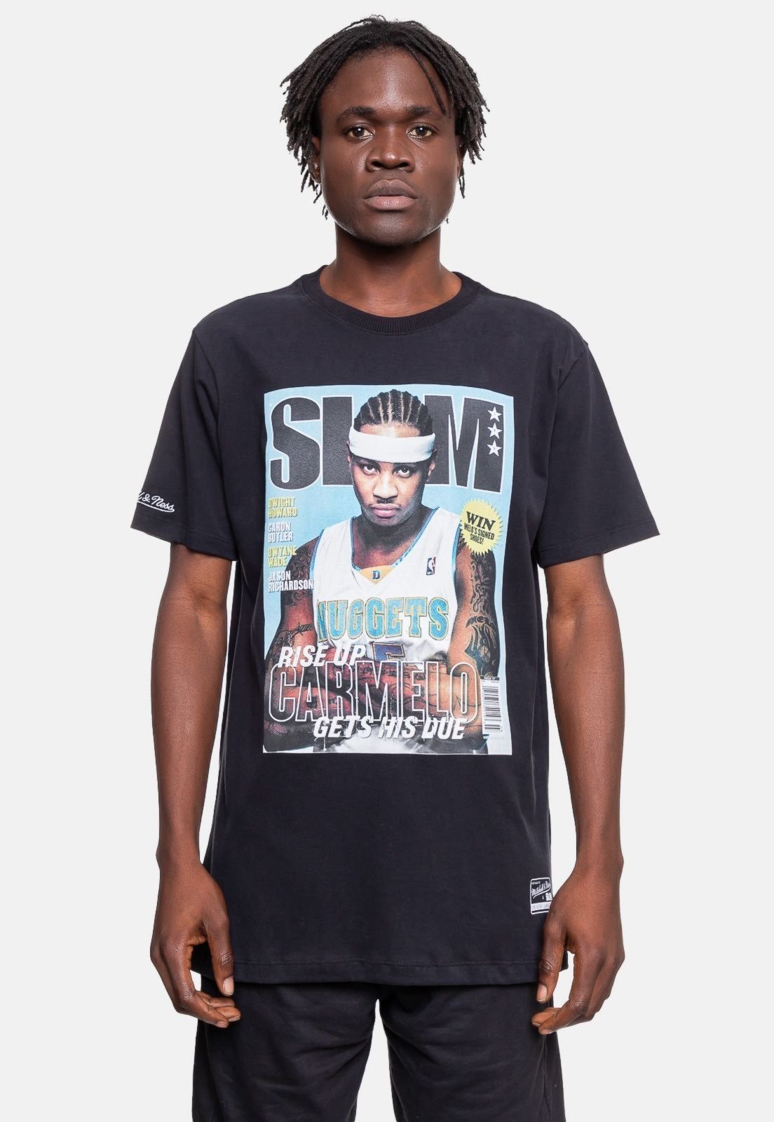 Camiseta Mitchell & Ness Slam Carmelo Anthony Preta