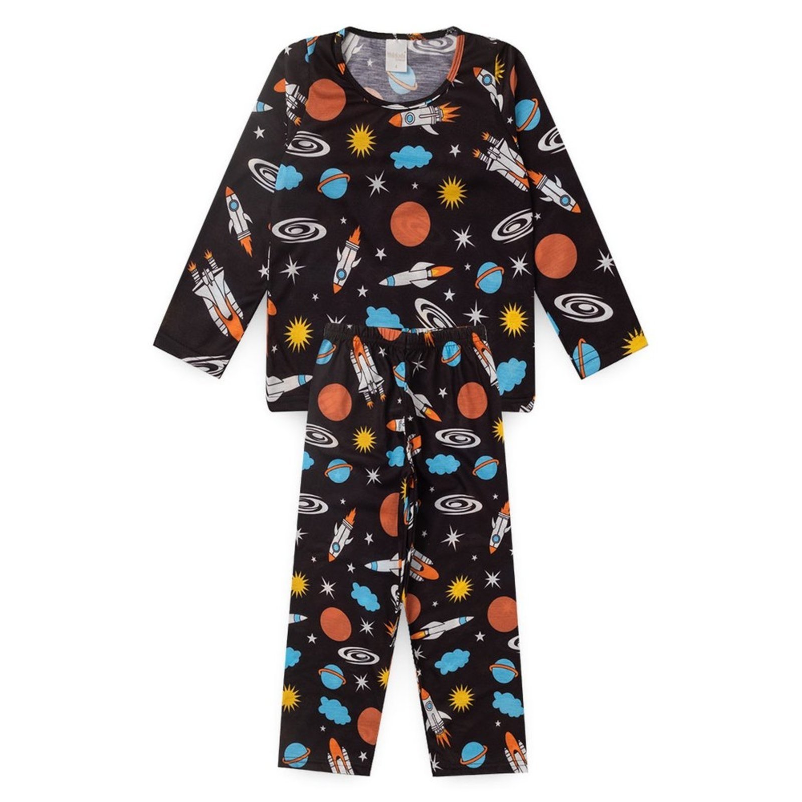 Pijama Molekada Menino Longo Espaço