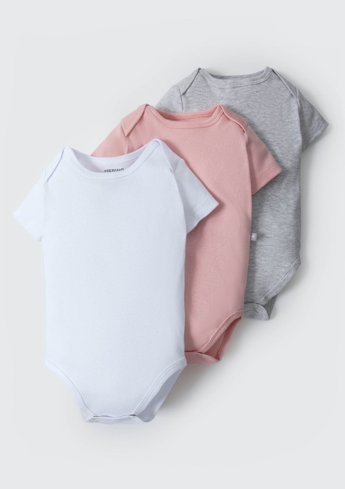 Infantil - Kit Com 3 Bodies Unissex Em Ribana Hering