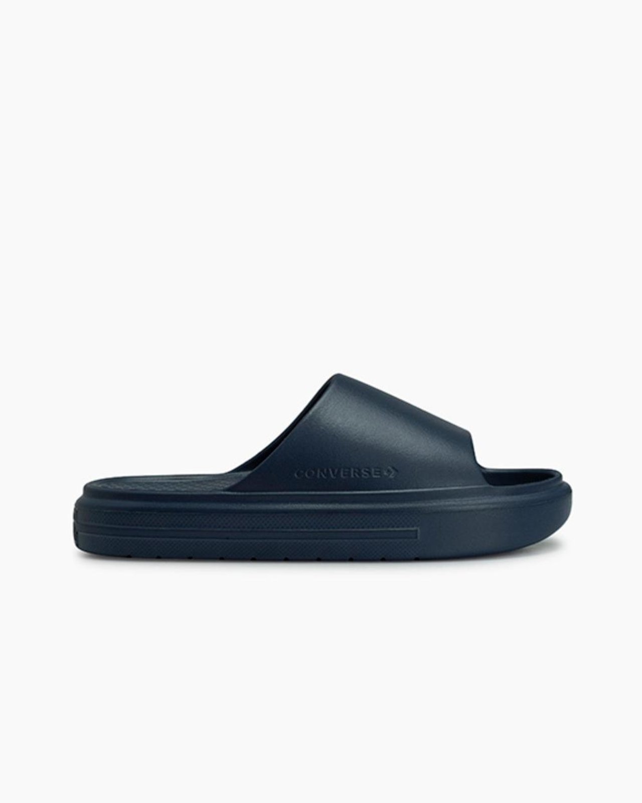 Vista 2 Chinelo Converse Slide azul Converse azul