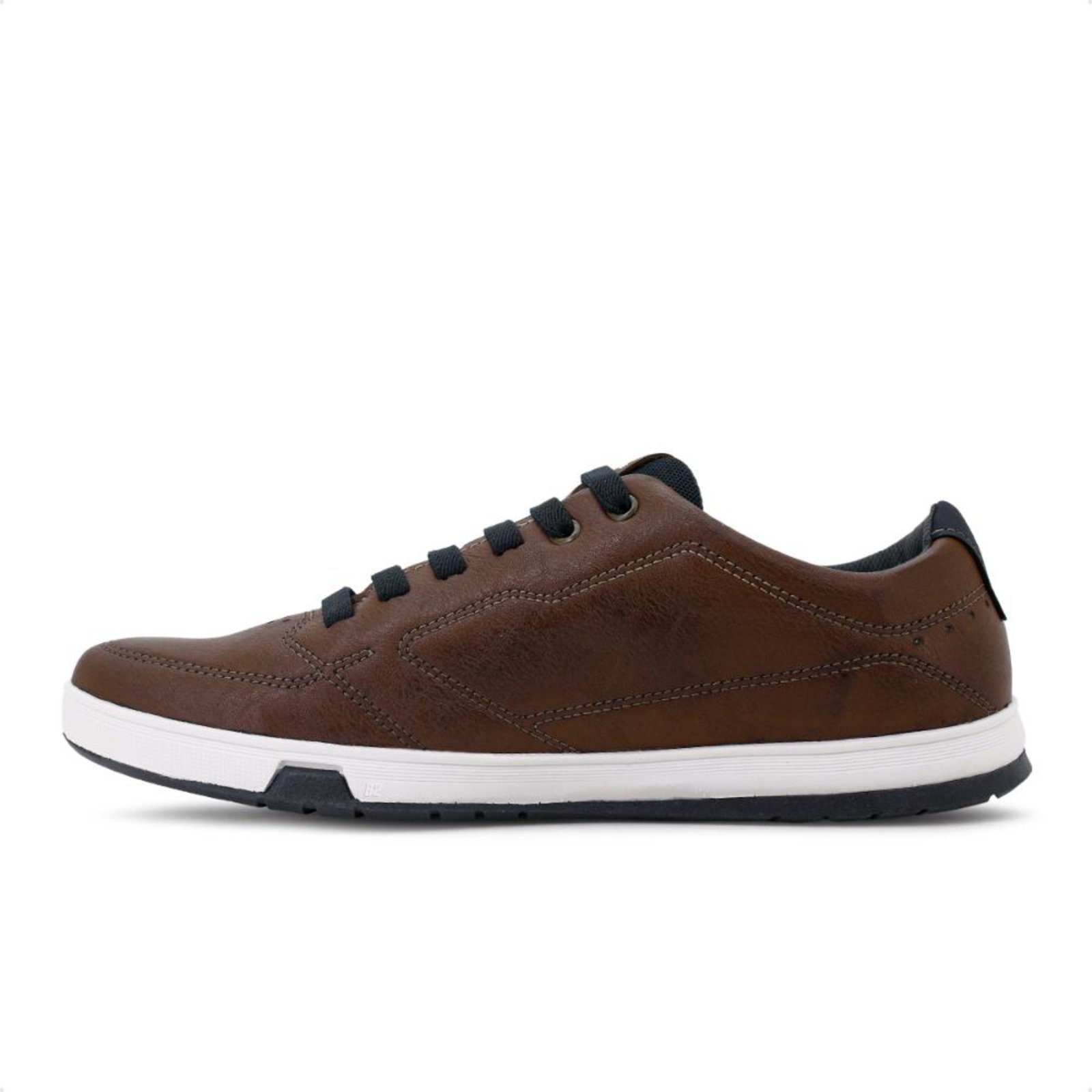 Vista 3 Sapatênis Pegada Element Casual Masculino marrom PEGADA marrom