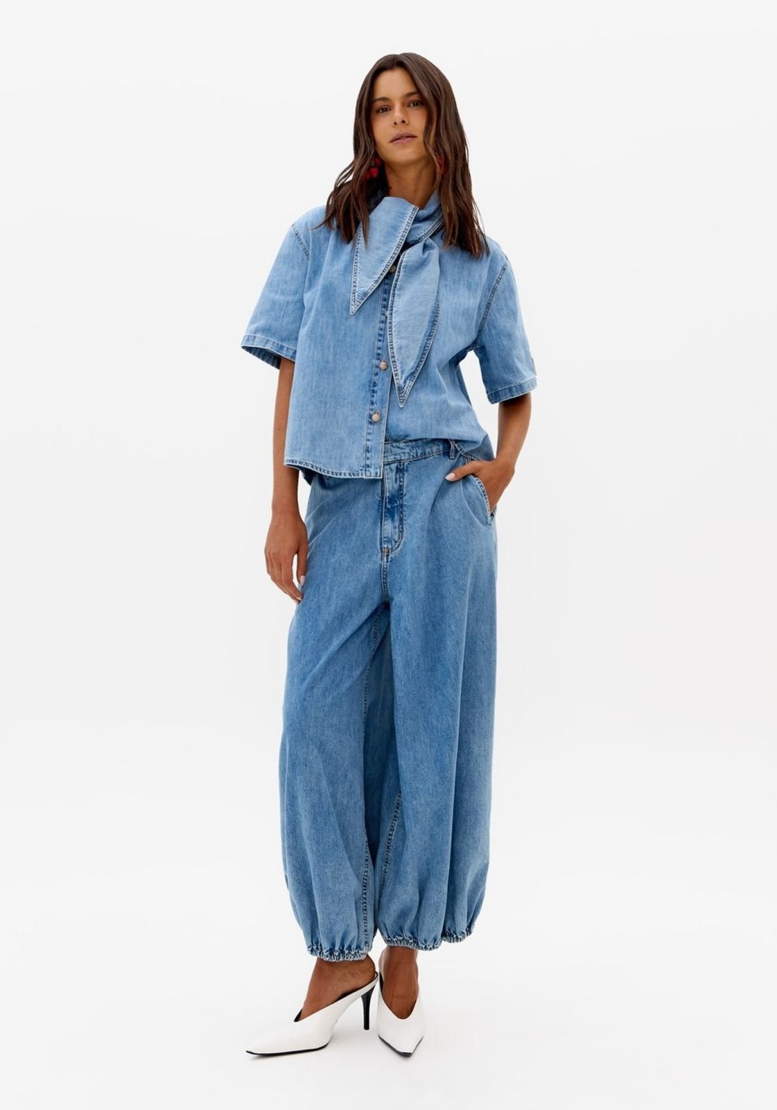 Calça Jeans Aladim Cintura Média Lança Perfume
