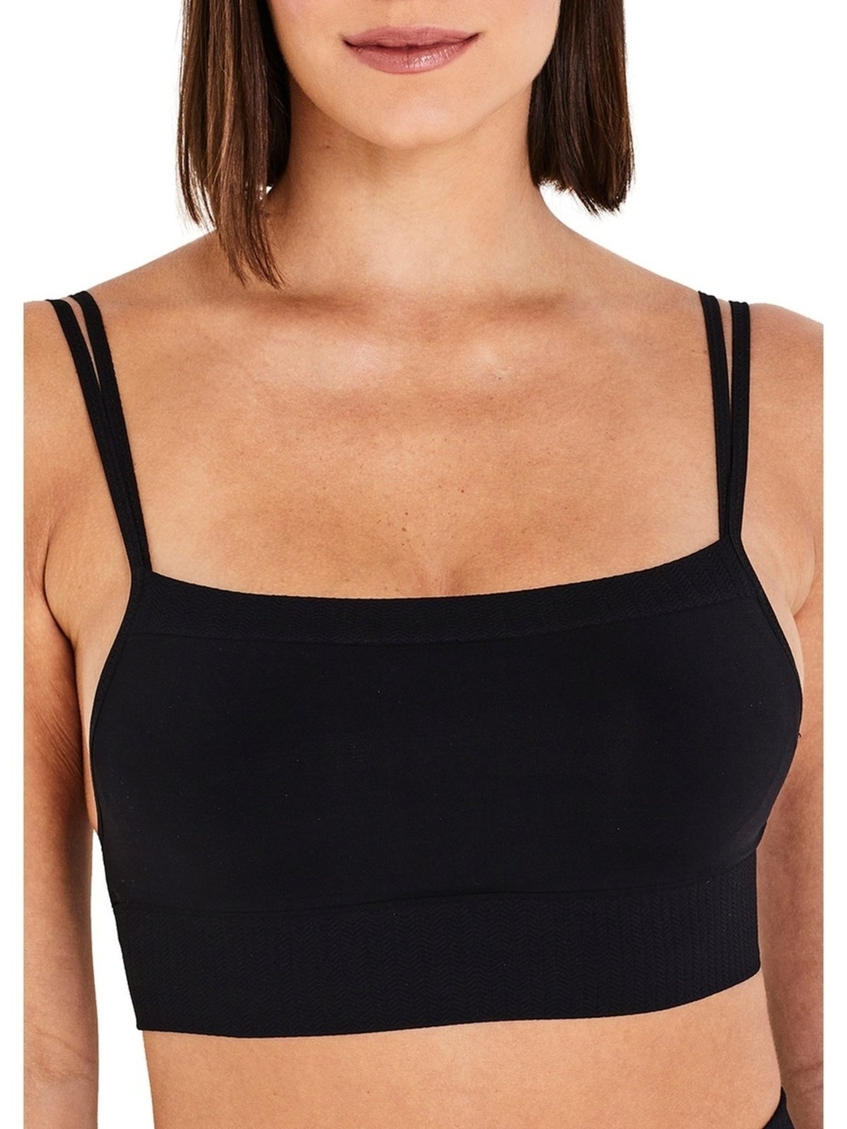 Top sem Aro com Bojo Liz 51315 Preto