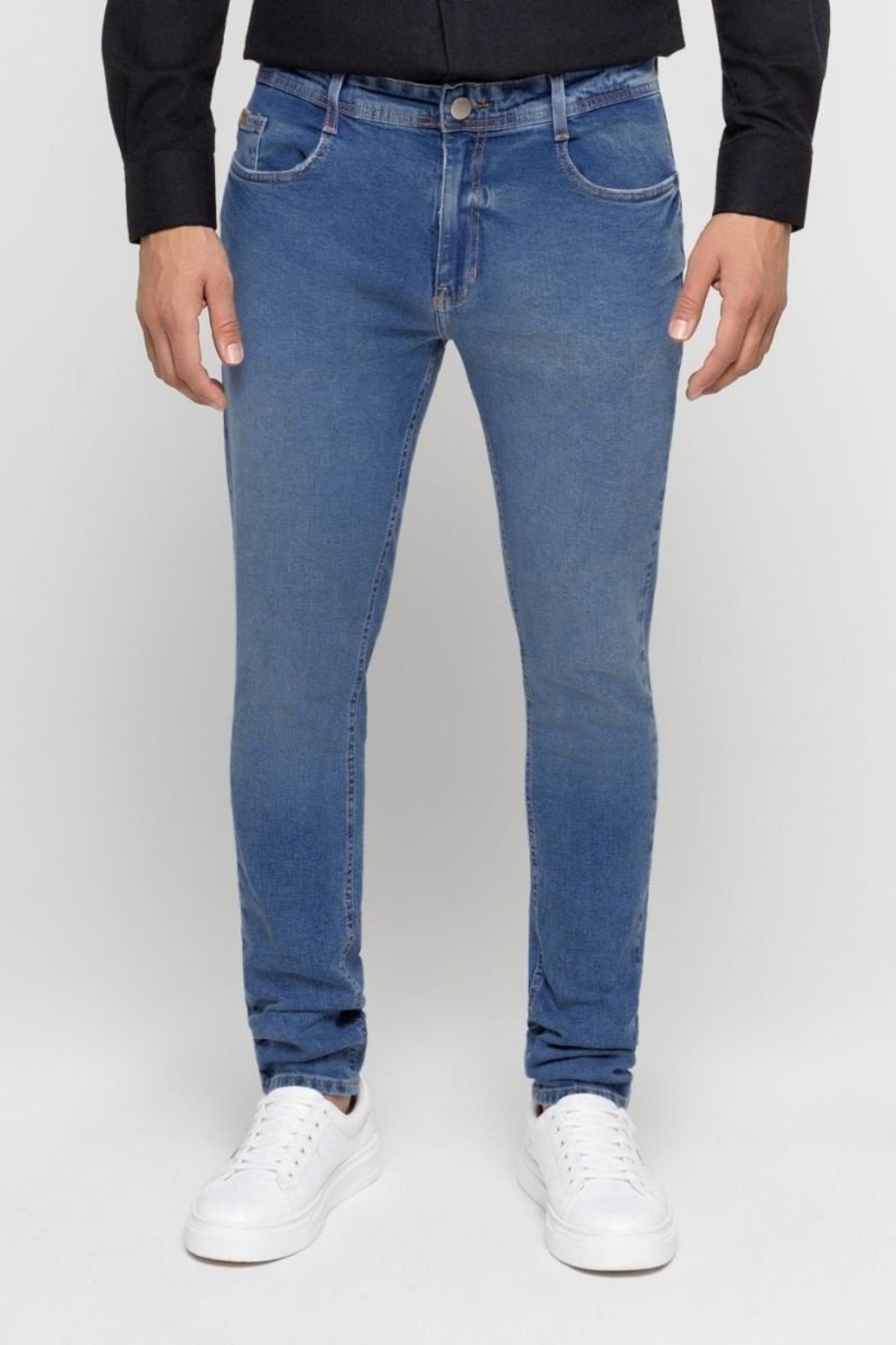 Calça Jeans Masculina Otávio Skinny Média Doct