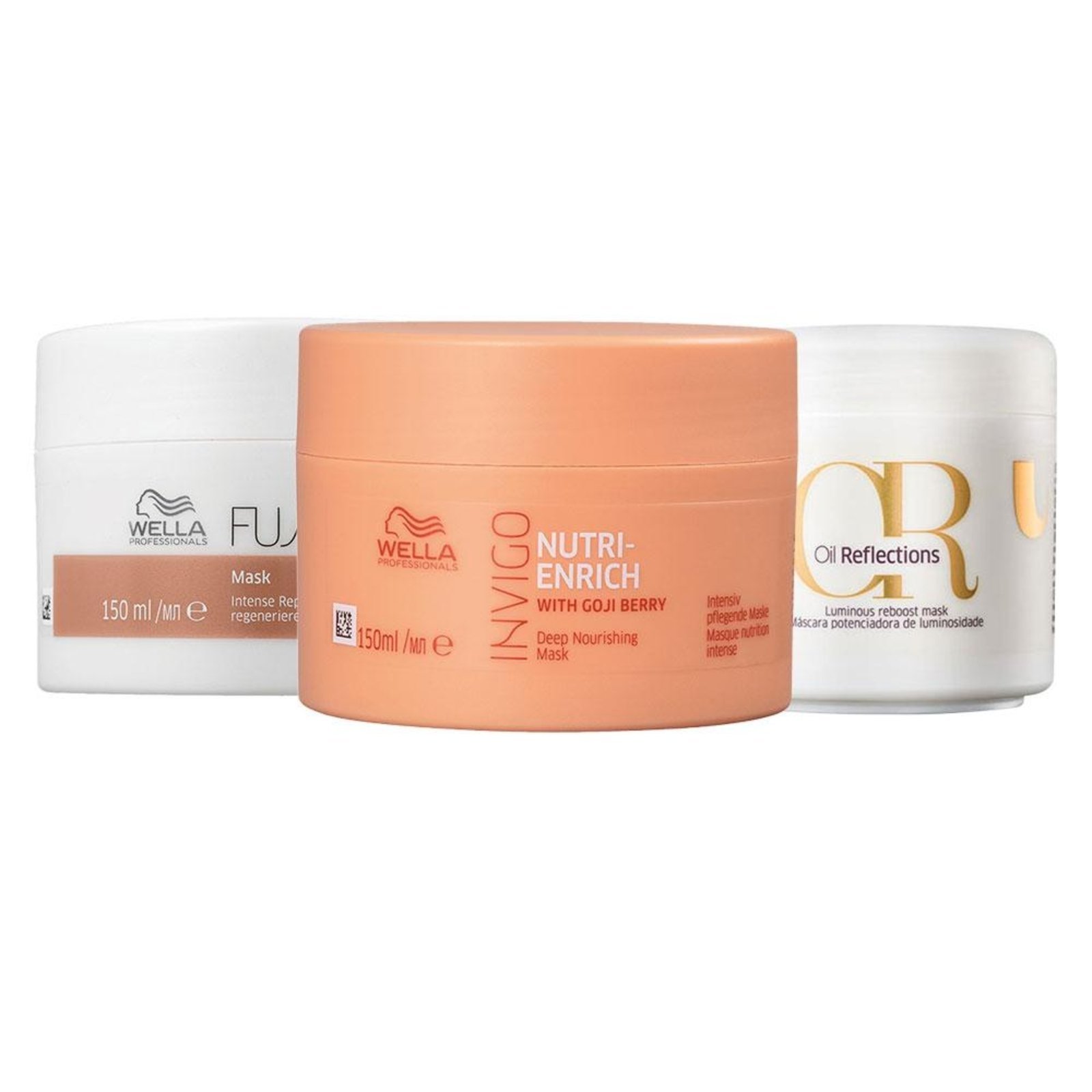 Kit Cronograma Capilar Wella Professionals Home Care - 3 Produtos