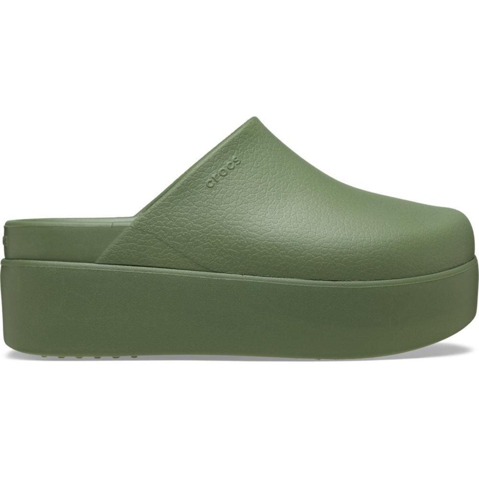 Sandália Crocs Dylan Platform Clog Cargo Verde