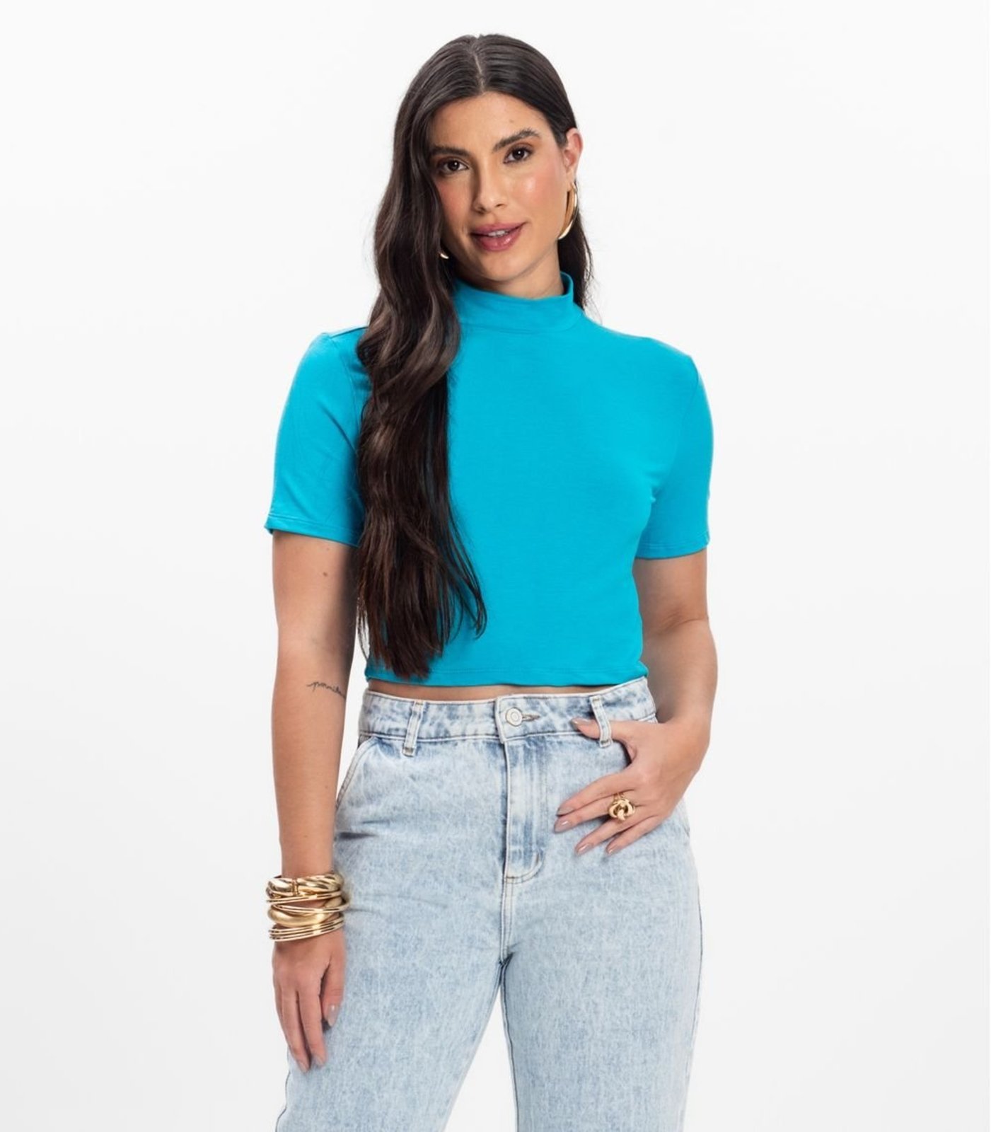 Blusa Feminina Infinita Cor Azul