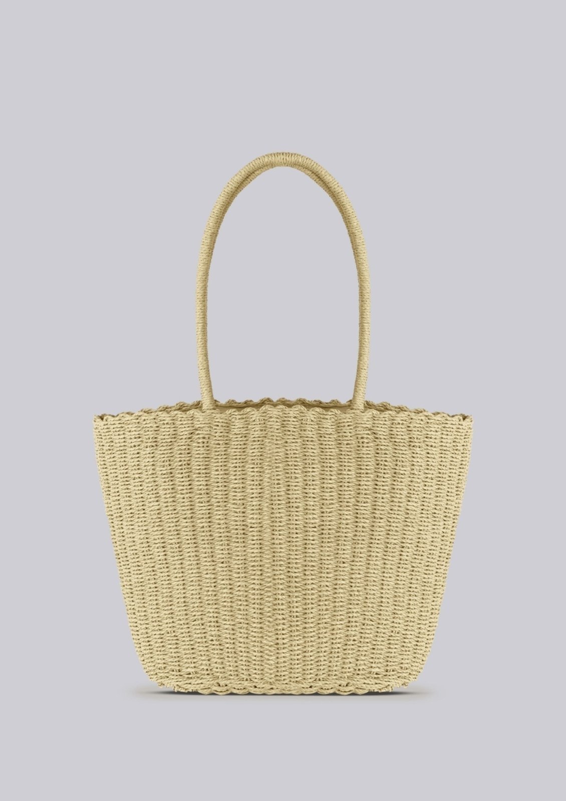 Bolsa Tote Feminina De Palha