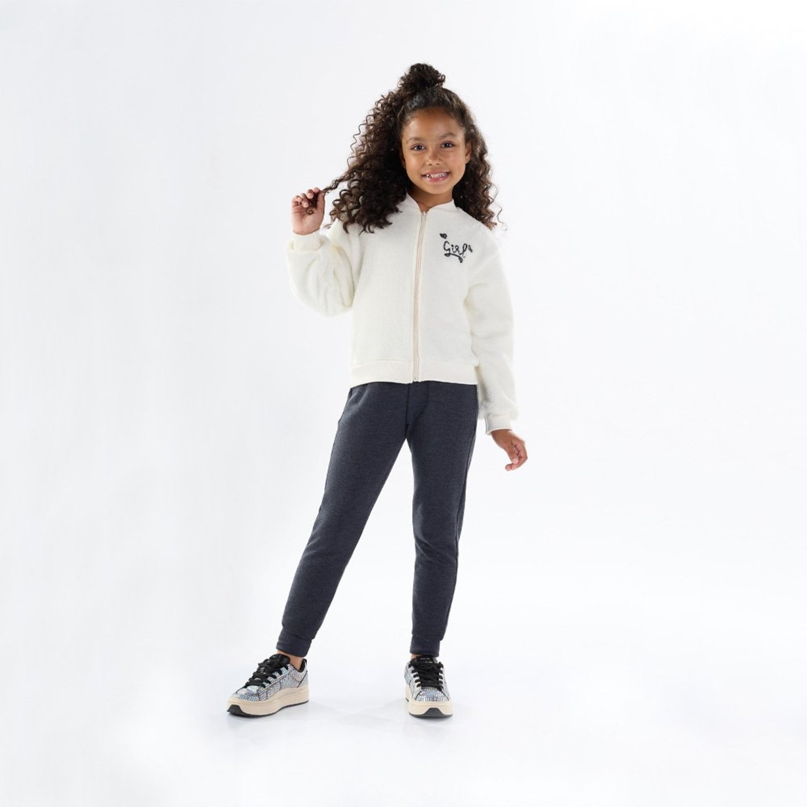 Infantil - Conjunto Menina - Off White - 50341-1271 Bege