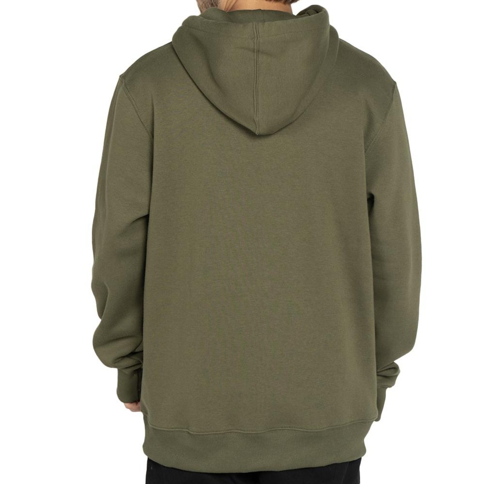 Moletom Quiksilver Canguru Comp Logo WT25 Verde Escuro