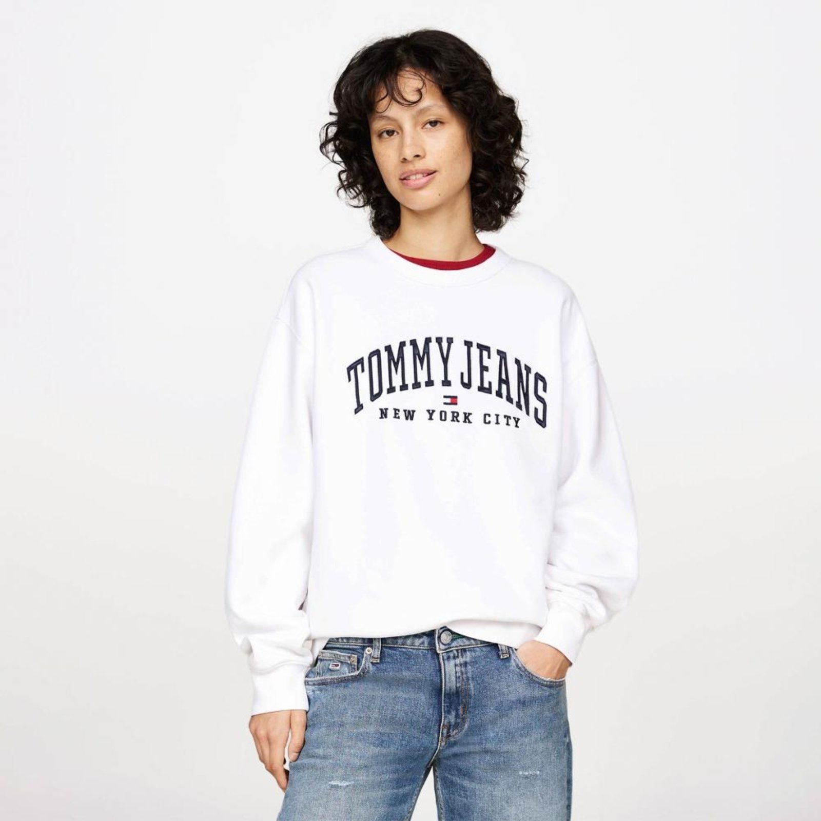 Moletom Relaxed Varsity Tommy Jeans – G
