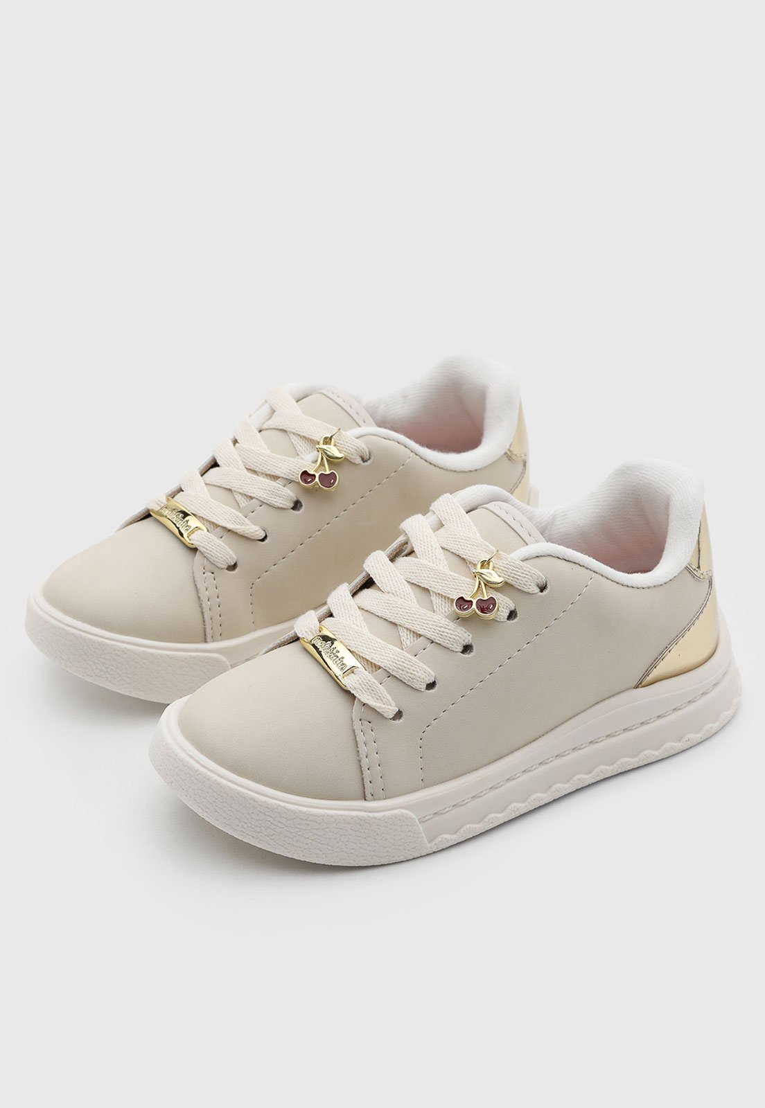 Infantil - Tênis Molekinha Casual Off White