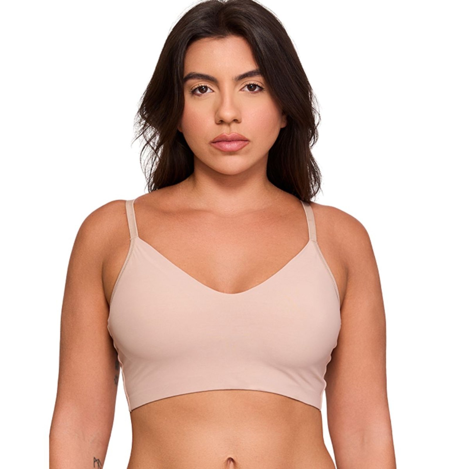 Sutiã Top Bojo Flex Longo Invisível Nayane Rodrigues
