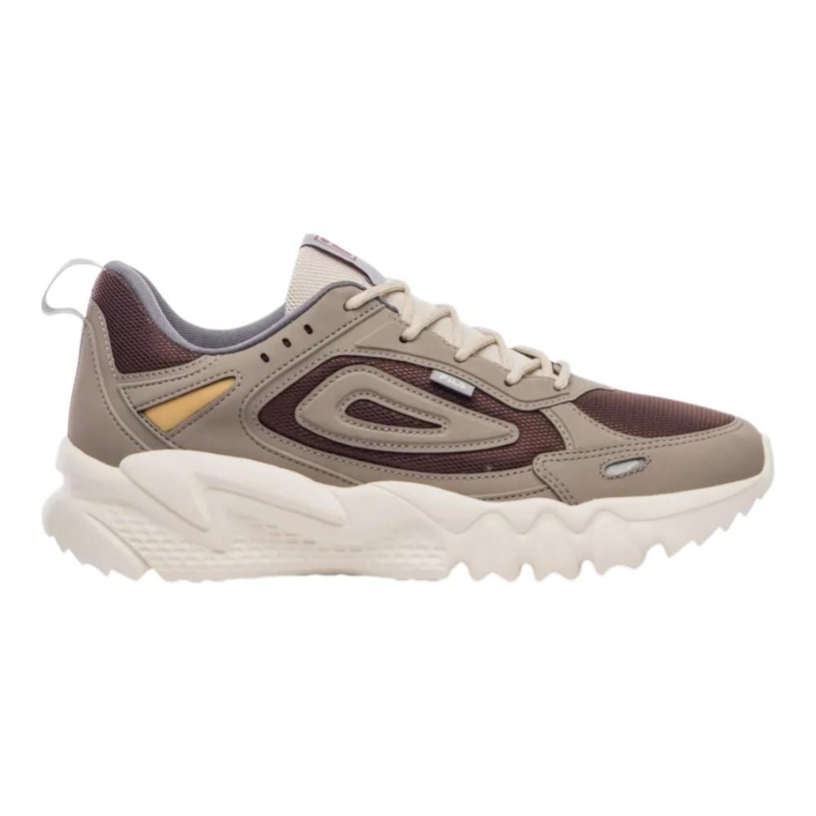 Tênis Fila Venture Tracer Lite Marrom e Bege Masculino Marrom