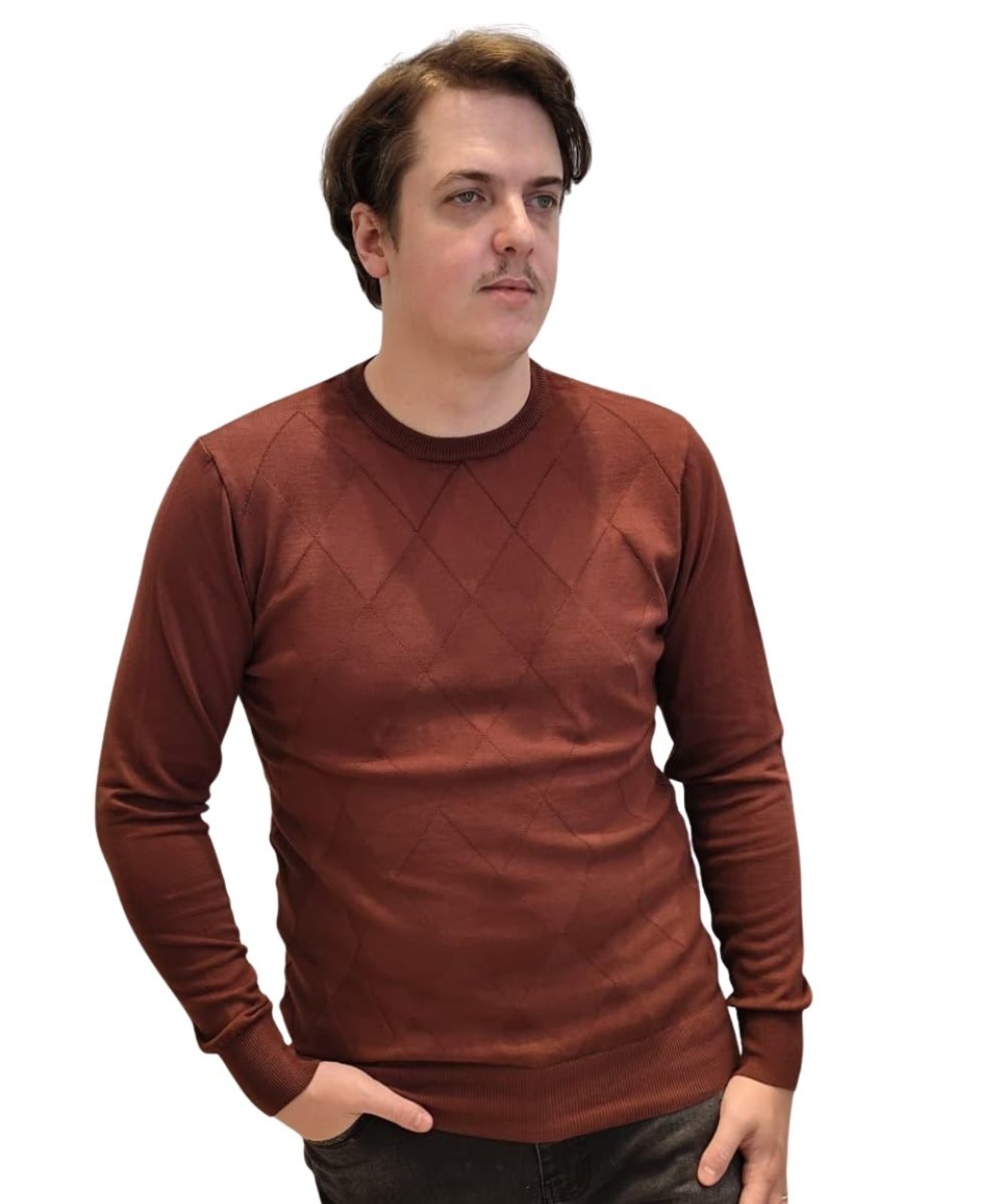 Blusão Tomasini Tricot Algodão Bordô