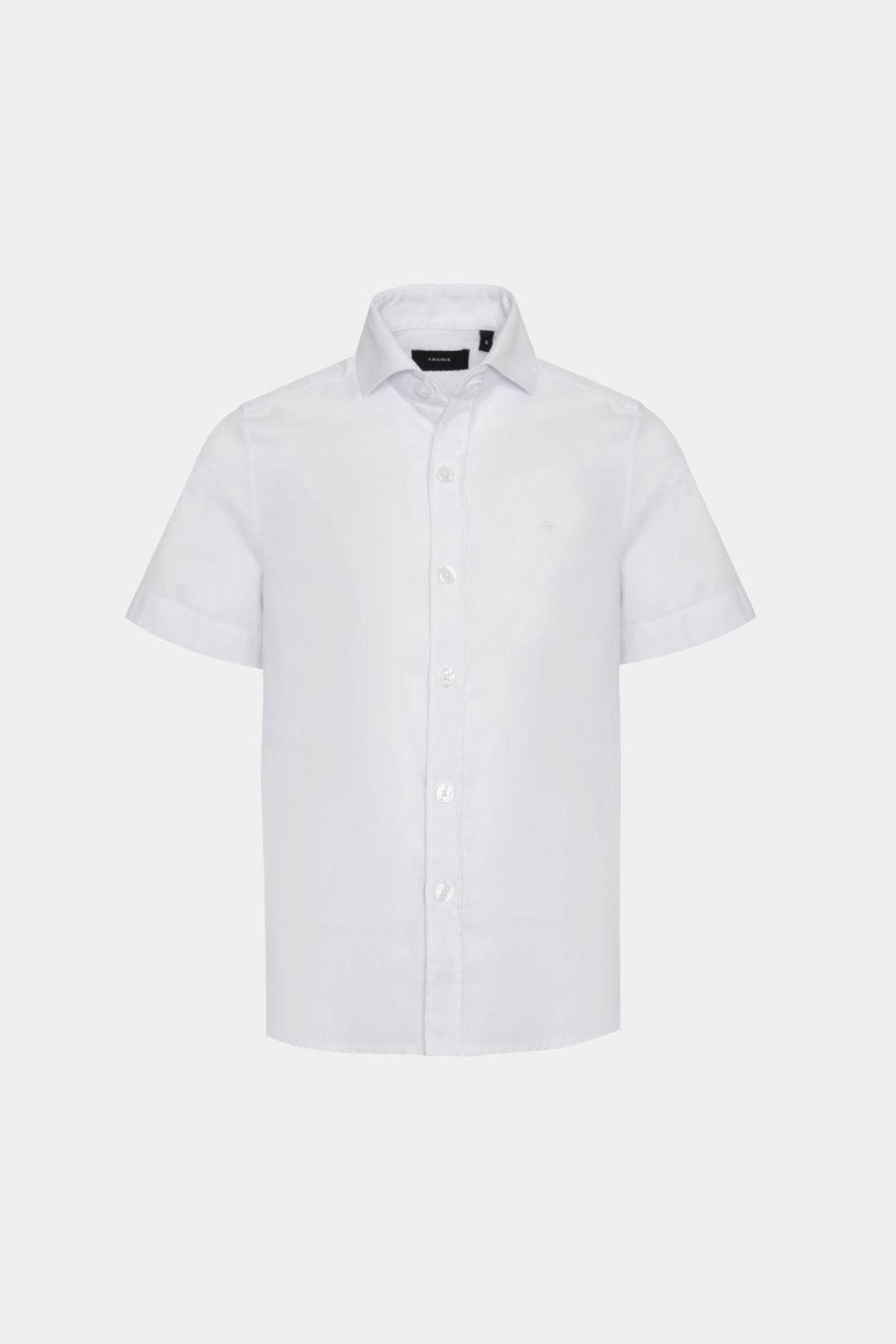 Vista 3 Infantil - Camisa Aramis Regular Manga Curta branco Aramis branco