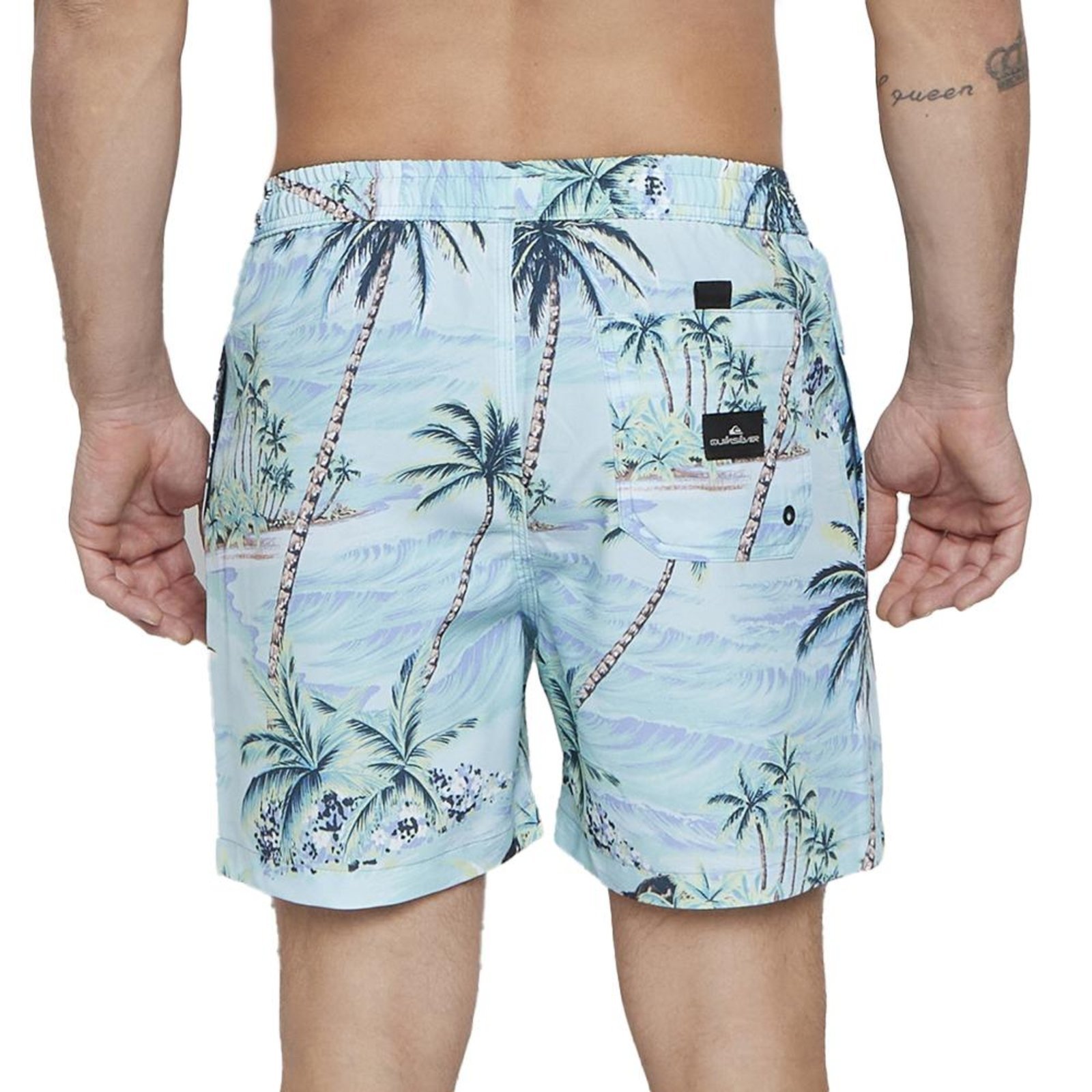 Bermuda Quiksilver Everyday Island Scenic 17" SM25 Azul"