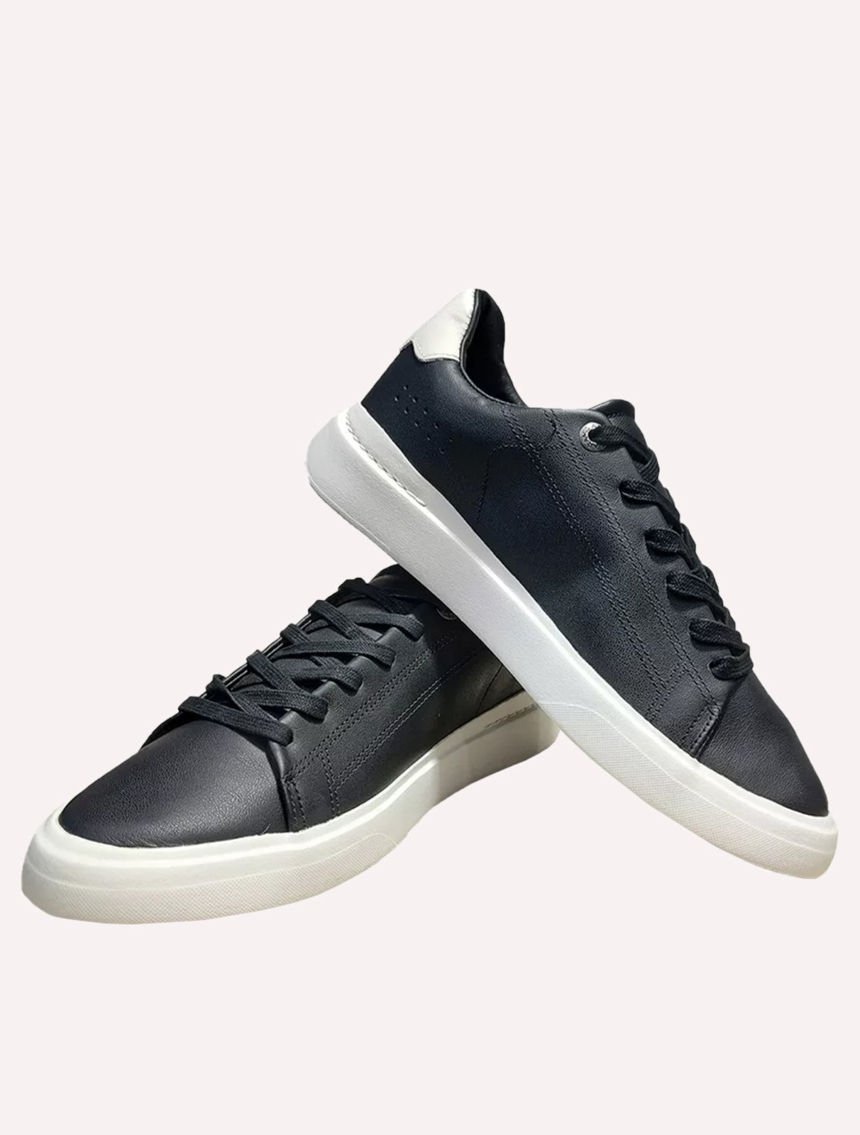Vista 3 Tênis Aramis Masculino Couro Journey Urban preto Aramis preto