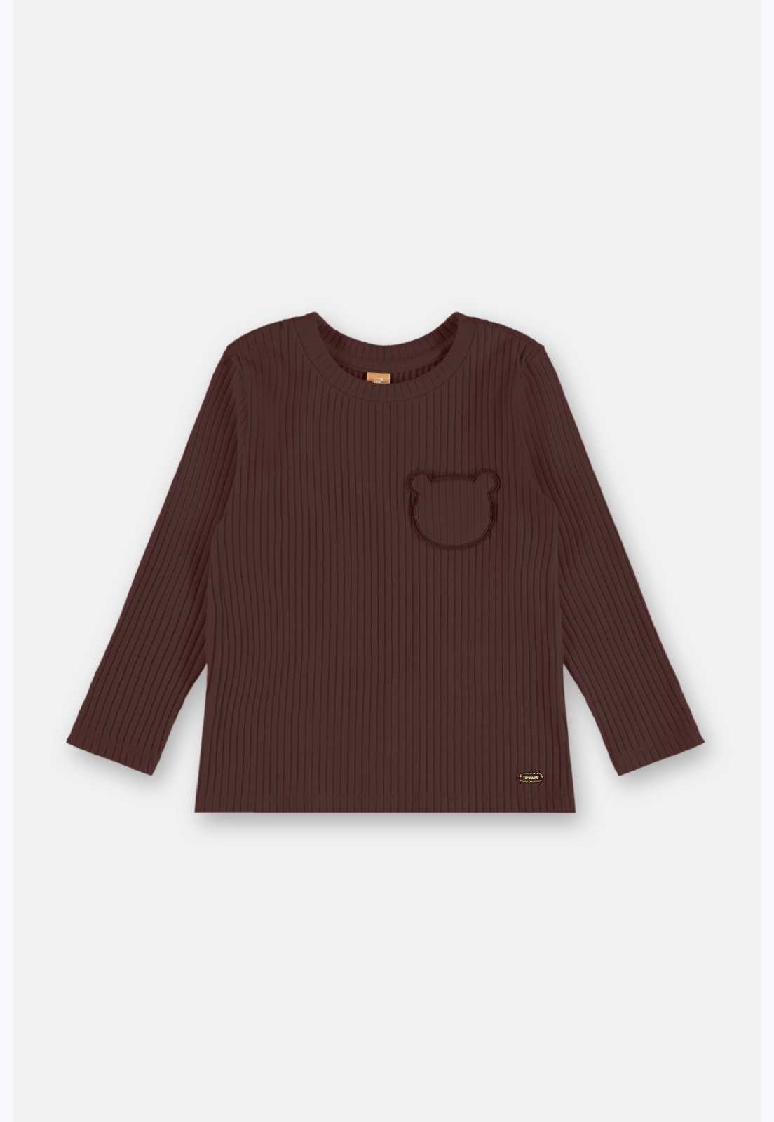 Infantil - Blusa Ribana Canelada Up Baby Preto