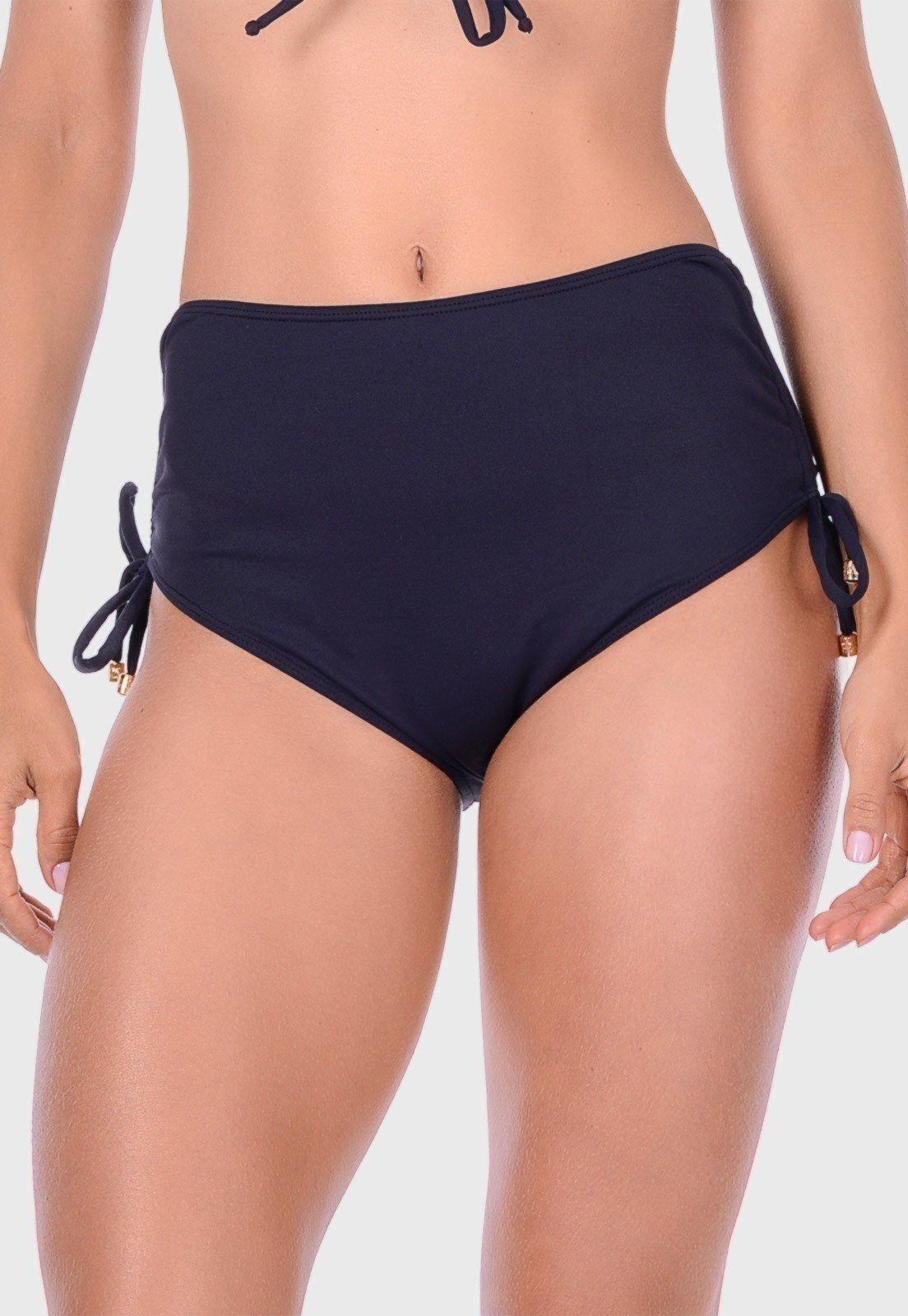 Calcinha Summer Soul Hot Pants Com Amarração Preto