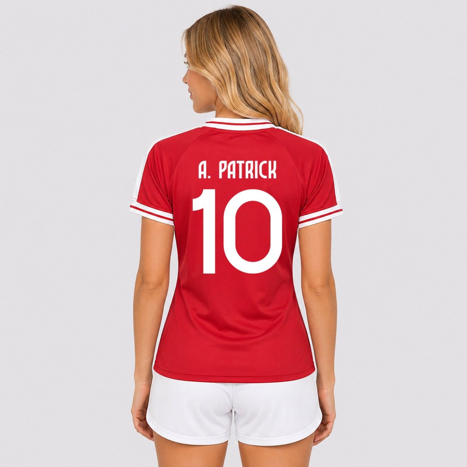 Camisa Internacional Victory Feminina Vermelha 10 A. Patrick