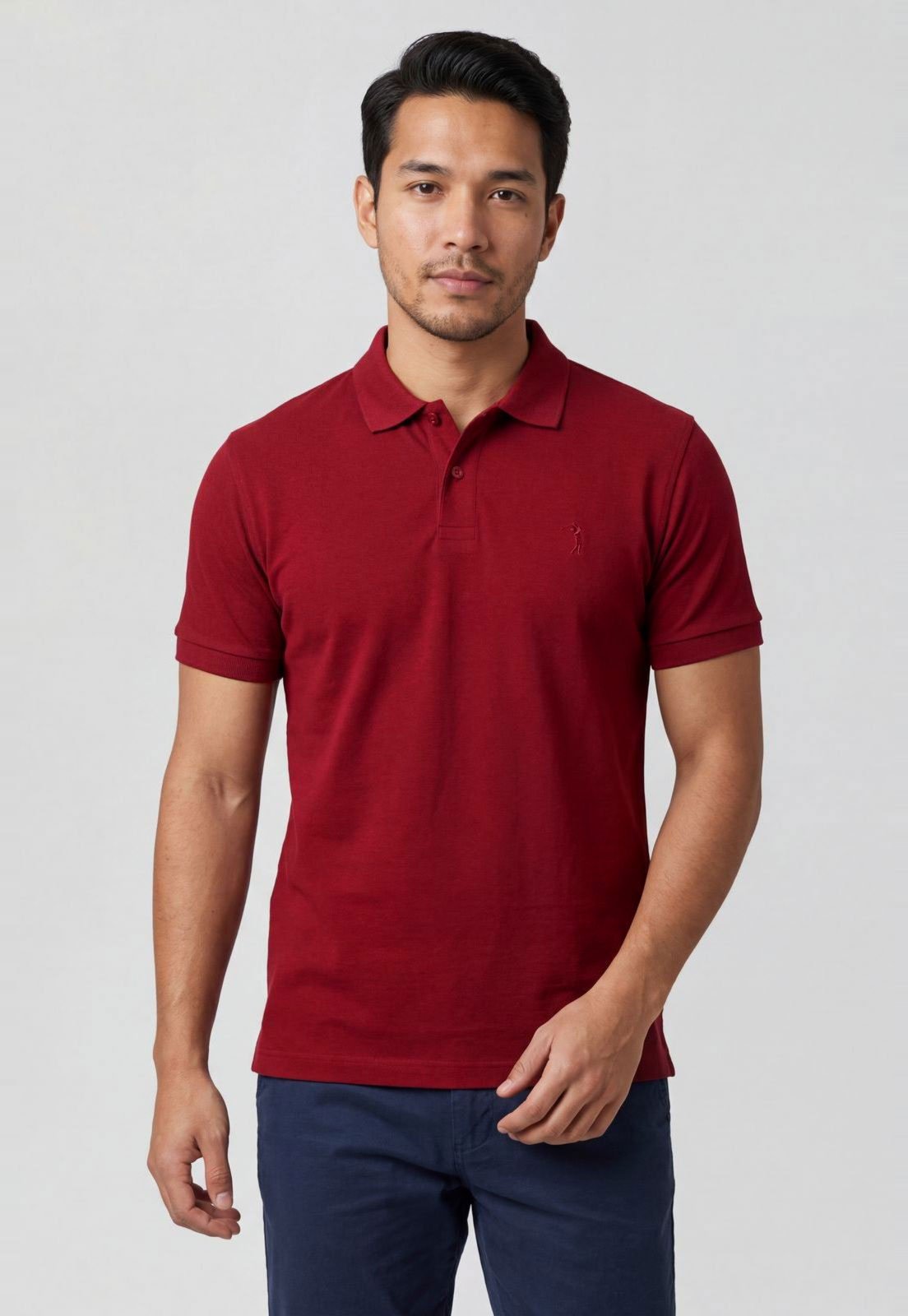 Polo Masculina Aleatory Vermelha