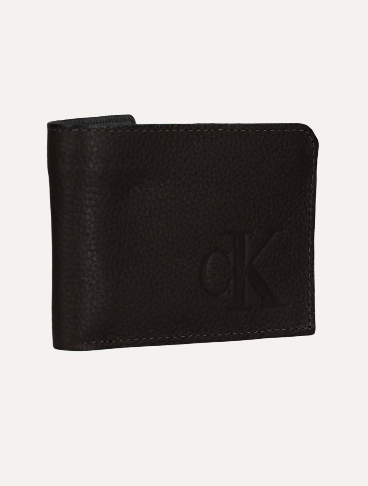 Carteira Calvin Klein Jeans C0uro CKJ Queima Logo Marrom Café