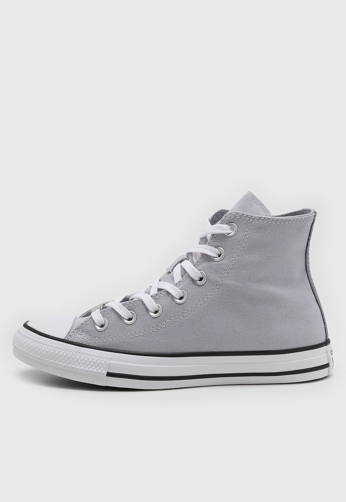 Tênis Feminino Converse Chuck Taylor All Star Cano Alto Cinza