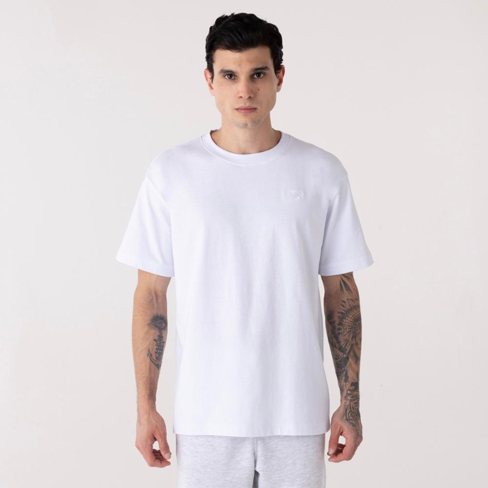 Vista 2 Camiseta Small Logo Masculina New Balance incolor New Balance incolor