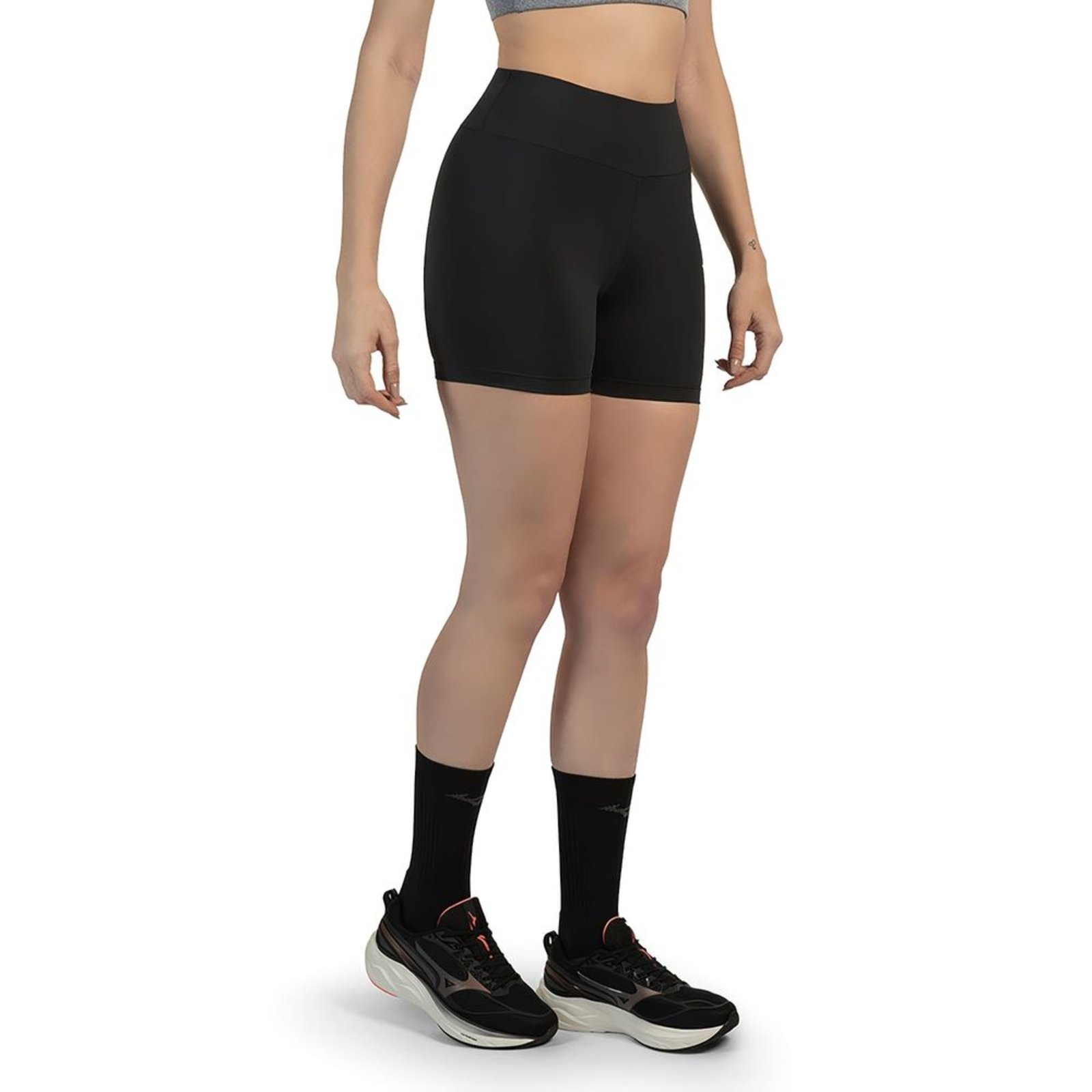 Vista 3 Bermuda de Treino Feminina Mizuno Essence preto Mizuno preto