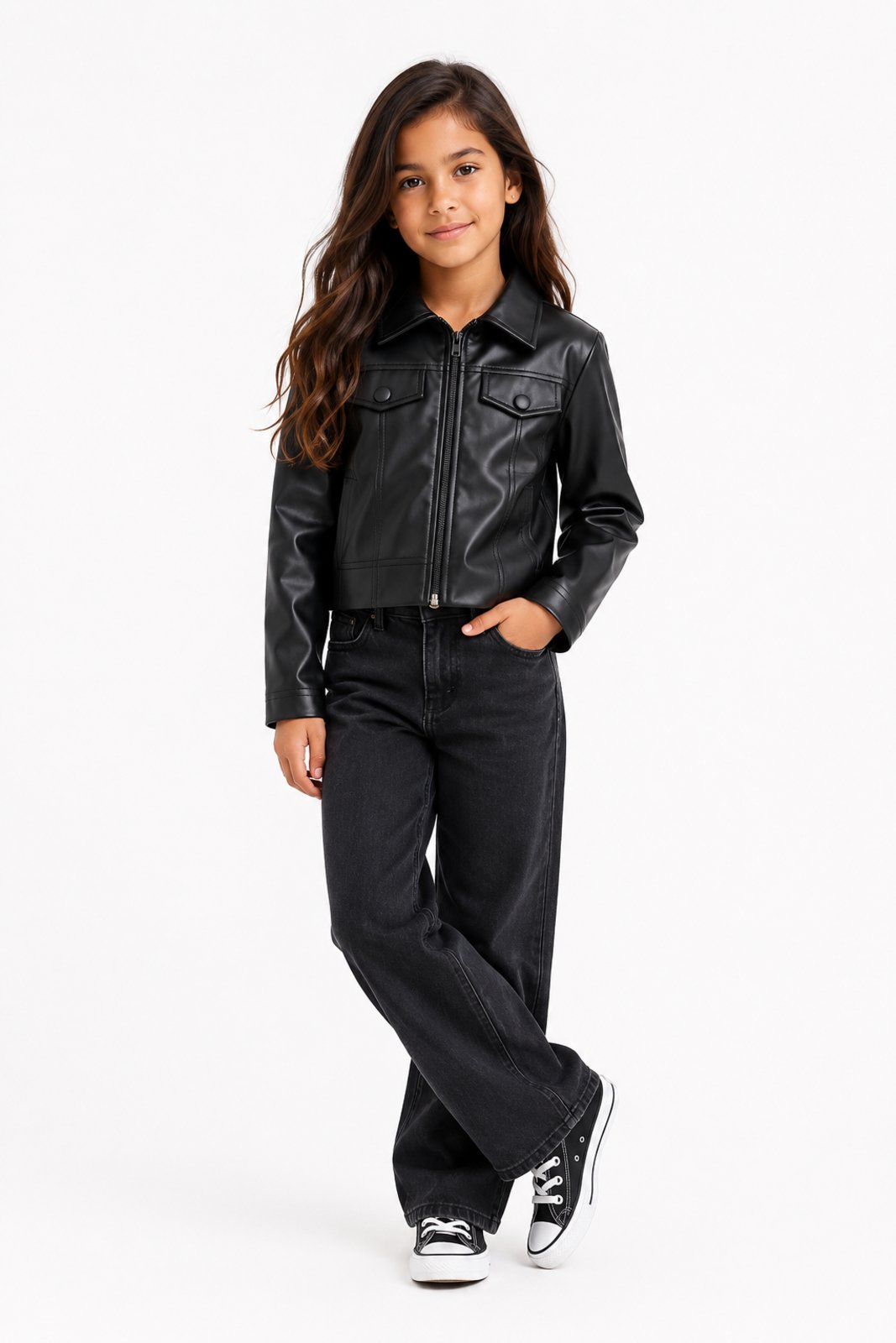 Infantil - Jaqueta D Bell Outlet Fashion Preta