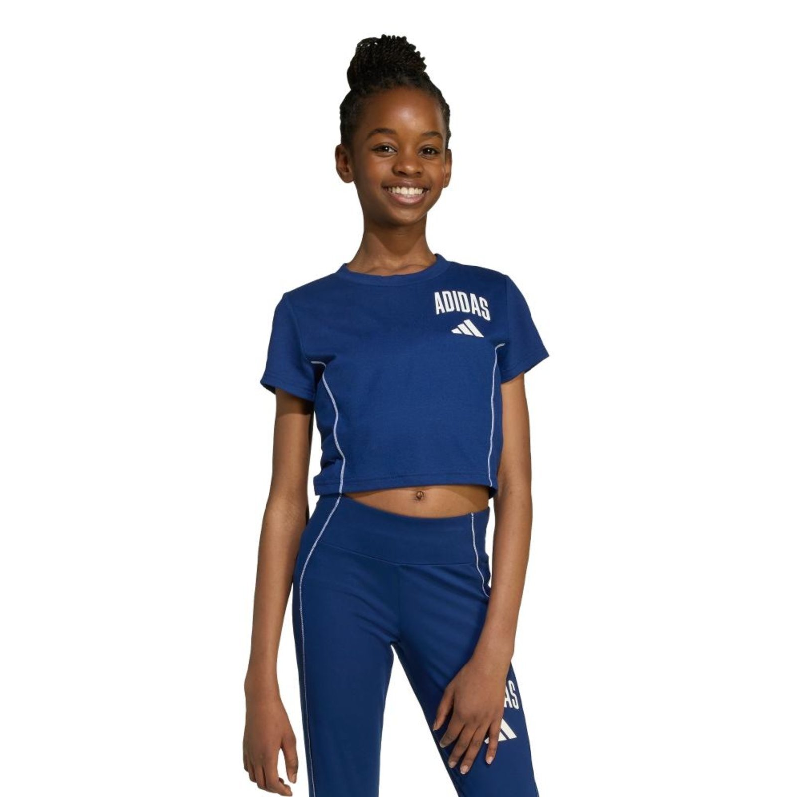 Camiseta Impressa Essenciais de Treino adidas Sportswear Azul